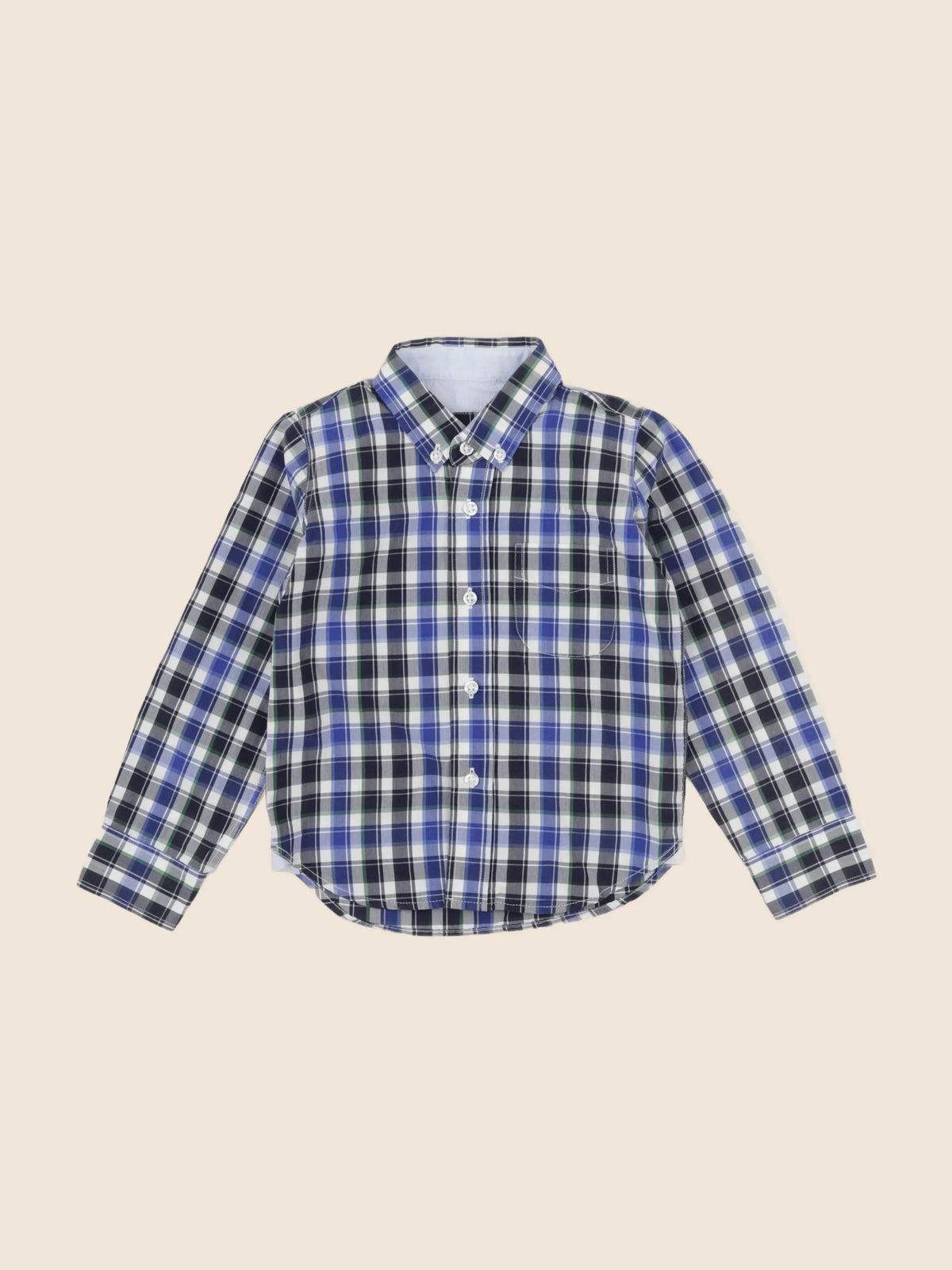 Acanthe - chemise bleu - 4 ans