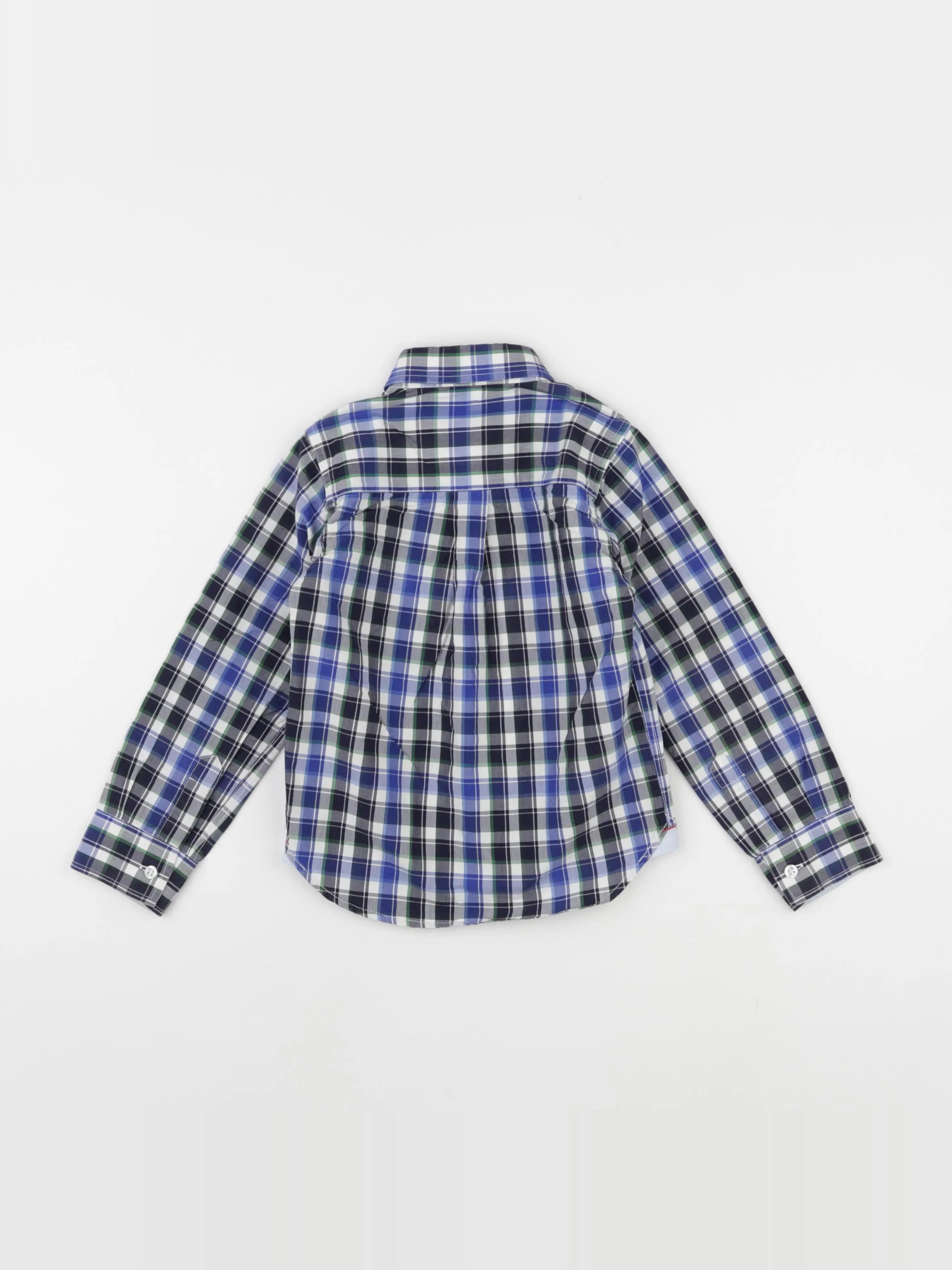 Acanthe - chemise bleu - 4 ans