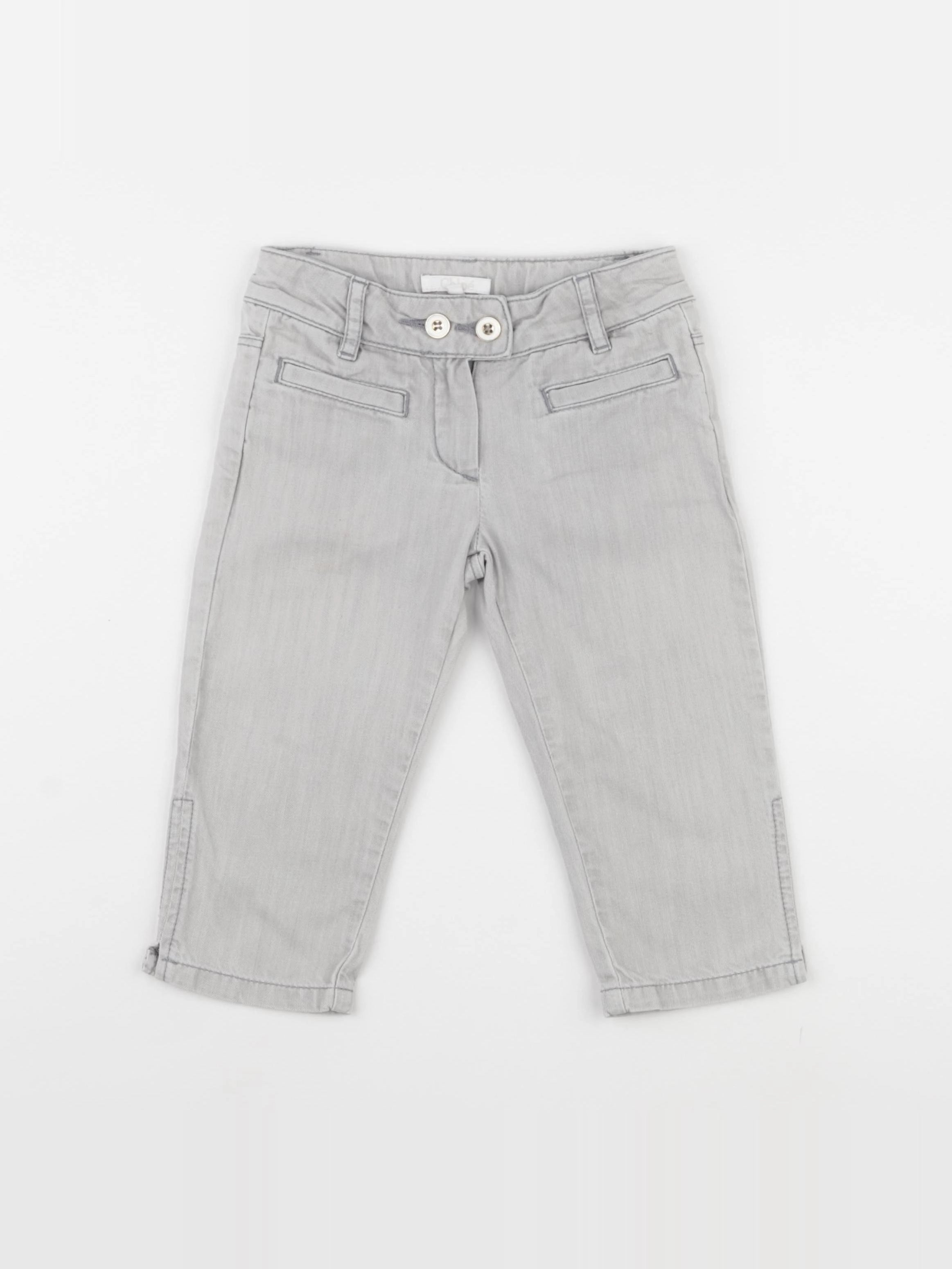 Chloé - jean gris - 4 ans