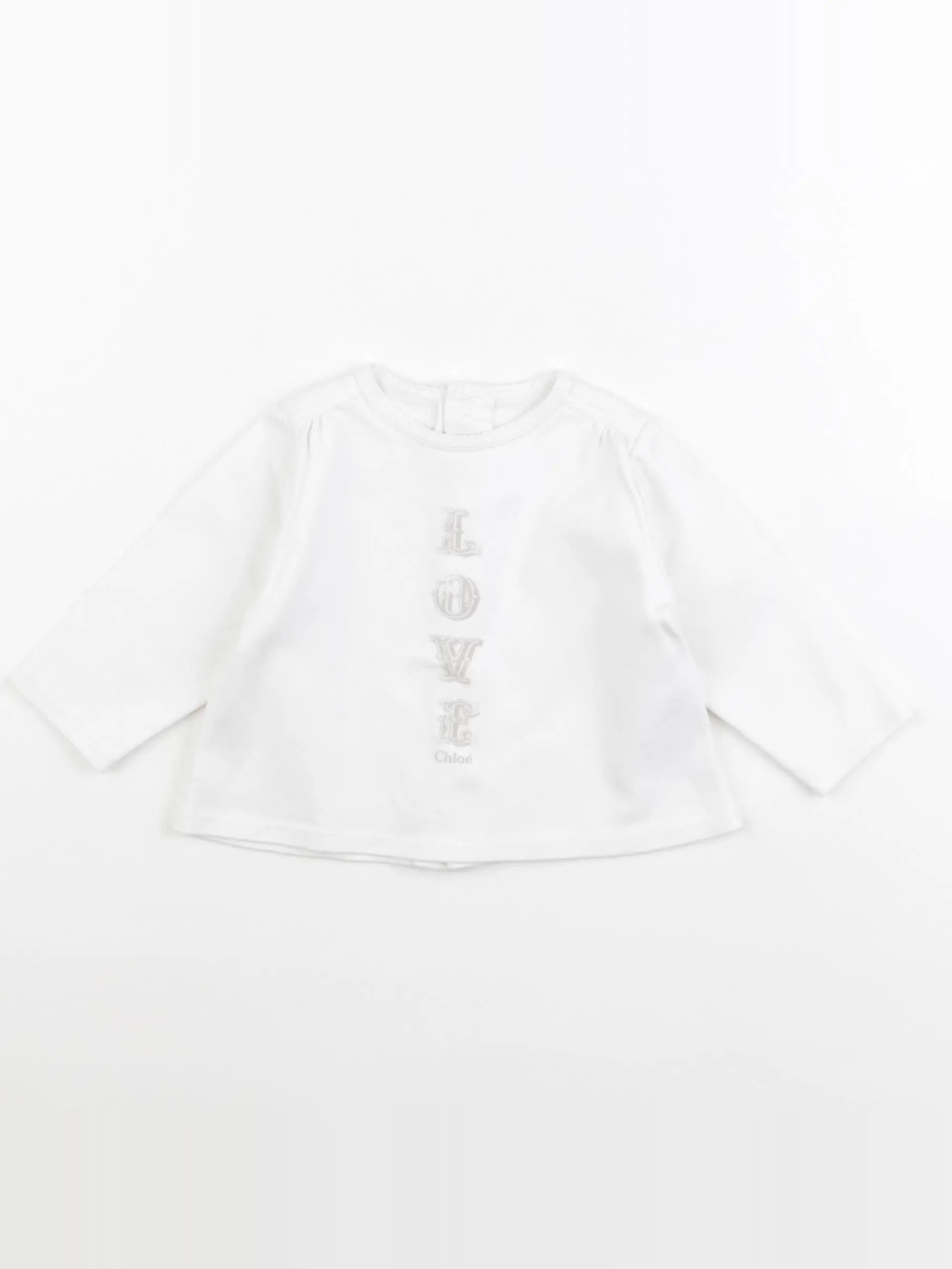 Chloé - tee-shirt blanc - 6 mois