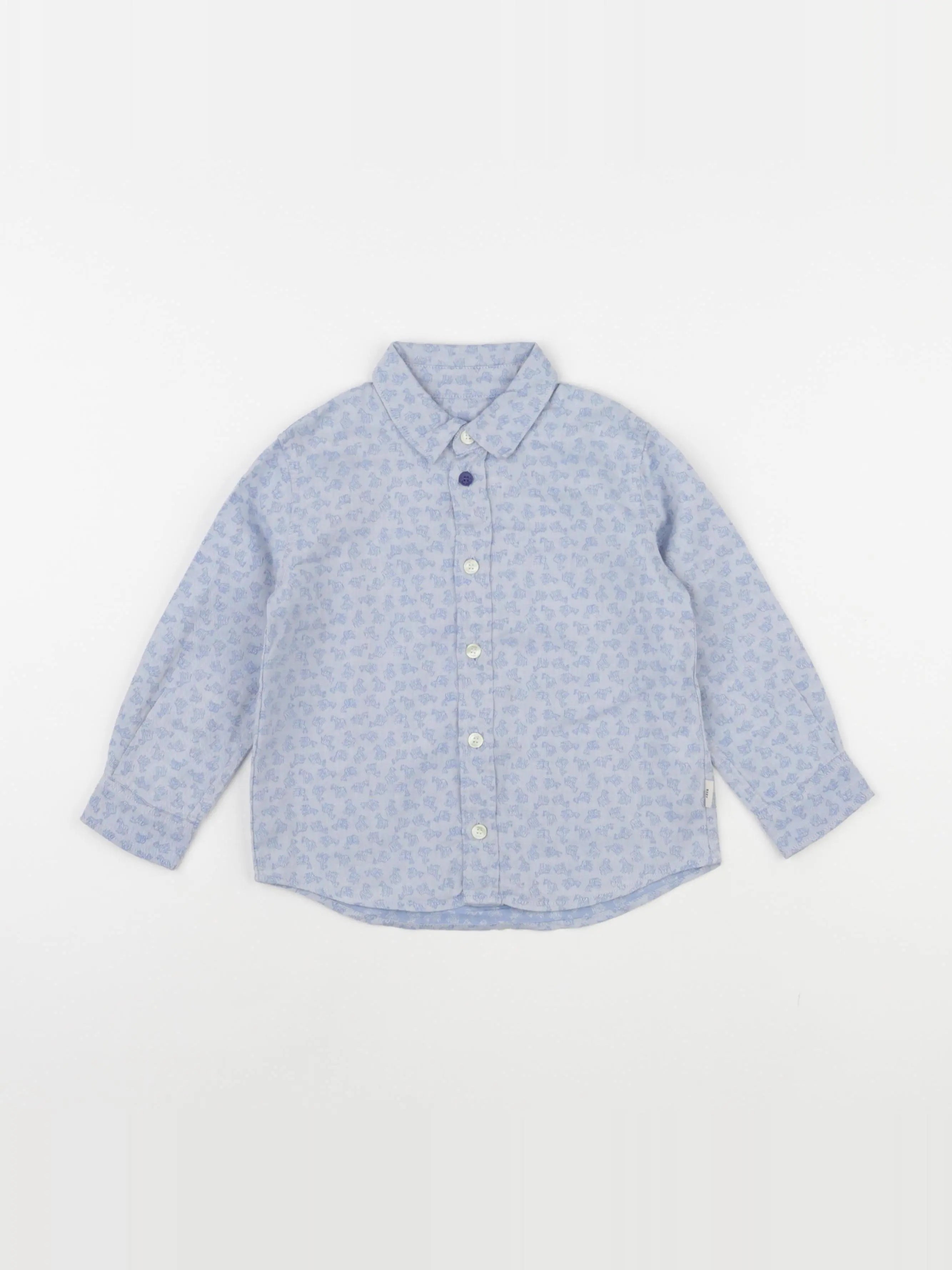 Paul Smith - chemise bleu - 2 ans