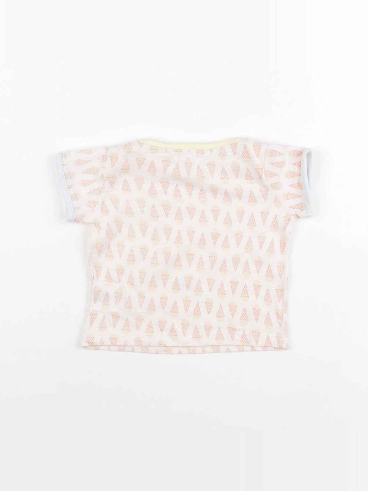 Blune - tee-shirt orange - 6 mois
