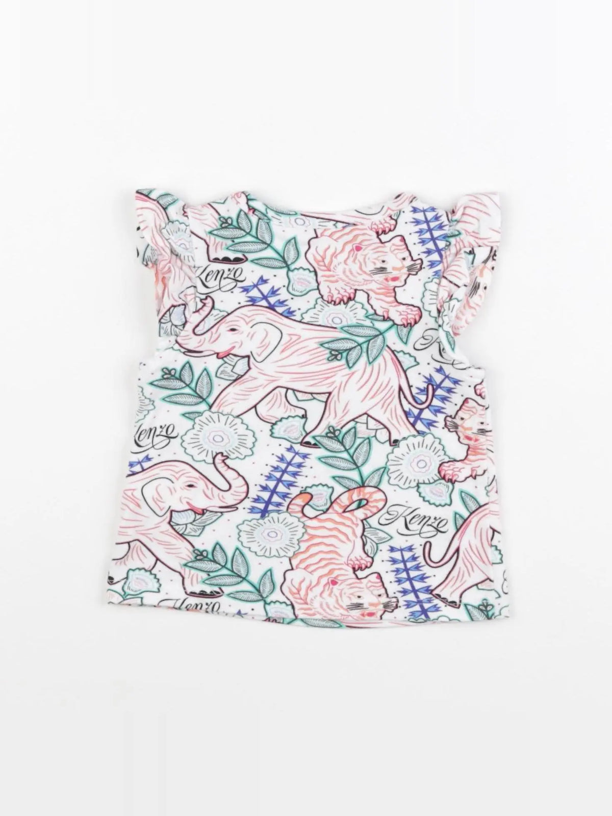 Kenzo - tee-shirt multicolore - 6 mois