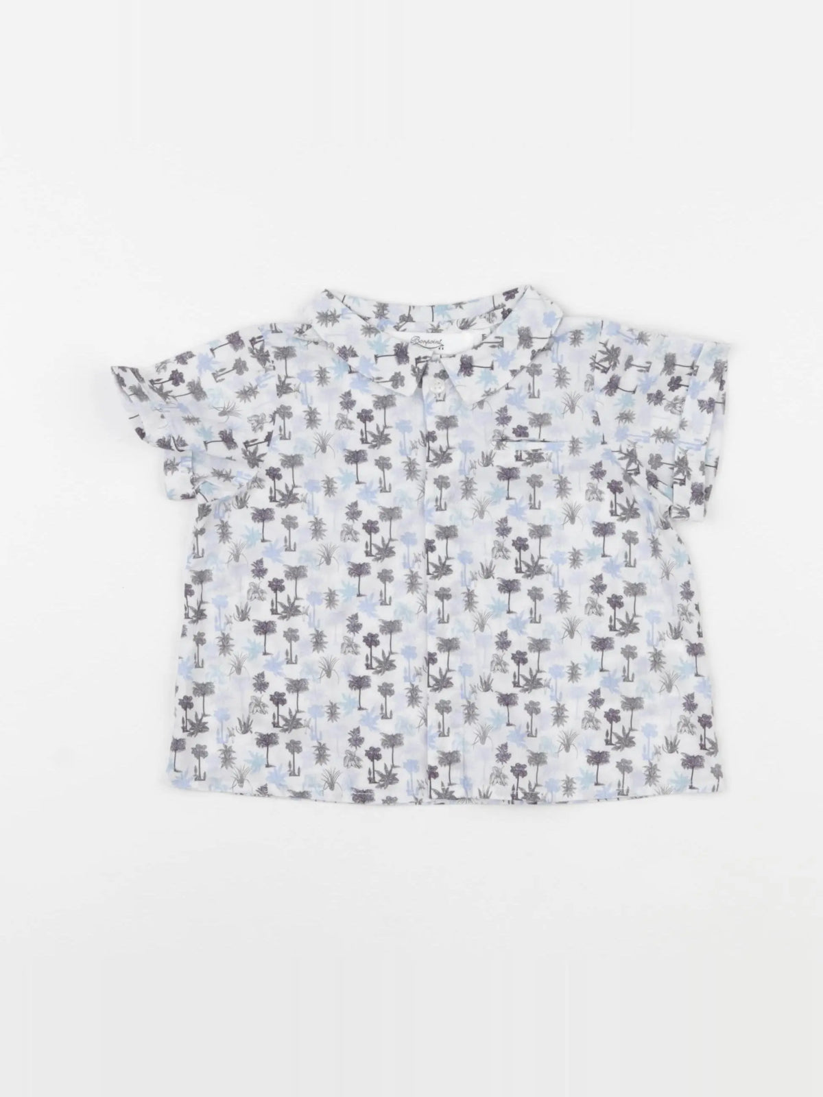 Bonpoint - chemise multicolore - 12 mois