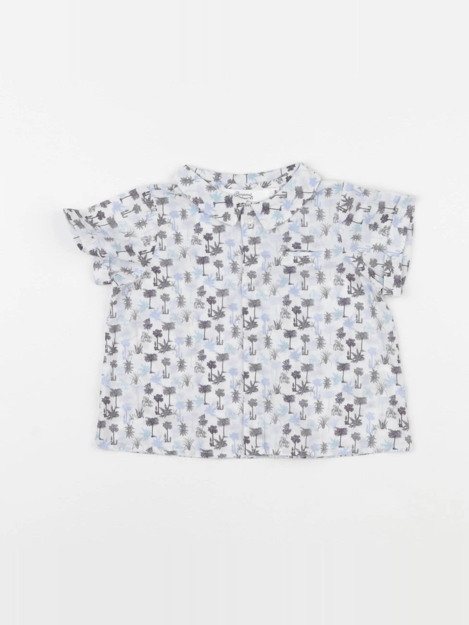 Bonpoint - chemise multicolore - 12 mois