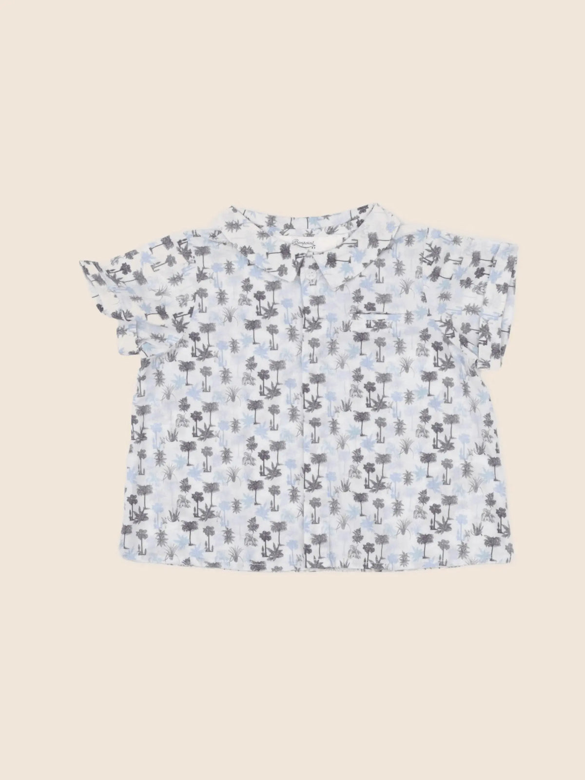 Bonpoint - chemise multicolore - 12 mois