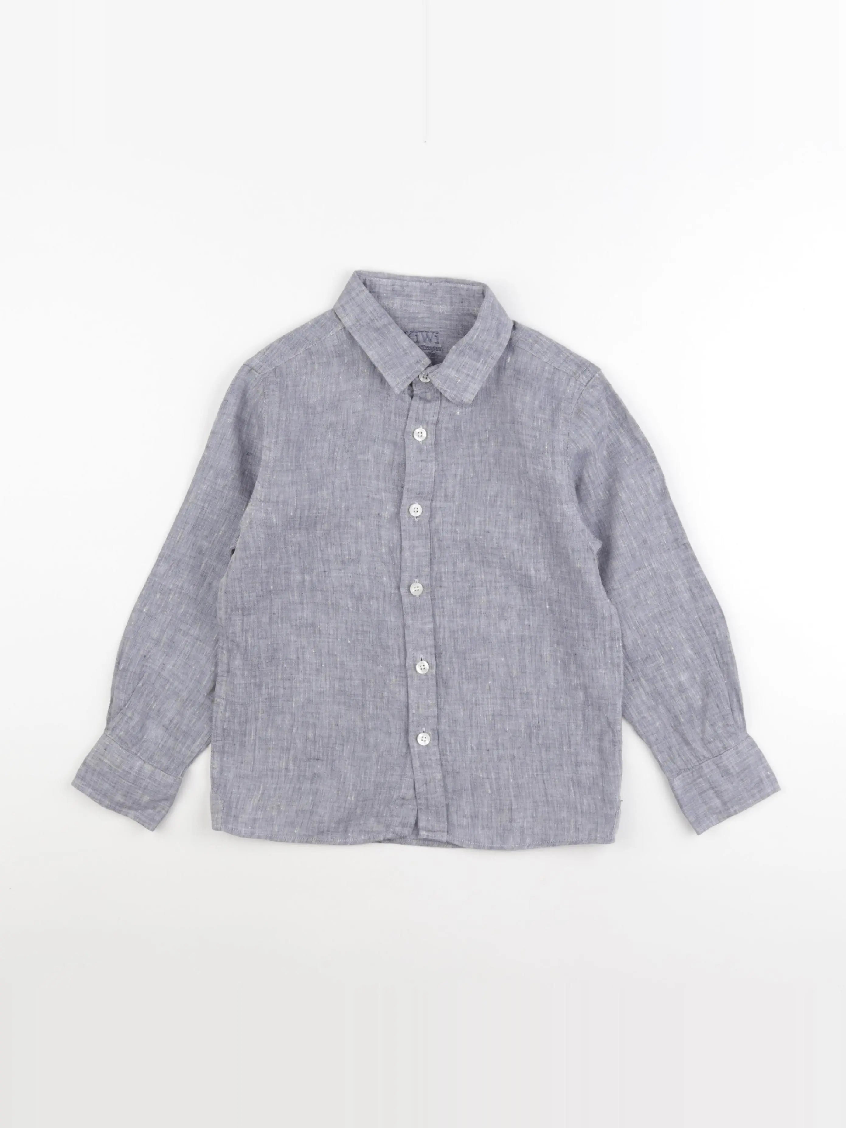 Kiwi - chemise bleu - 6 ans