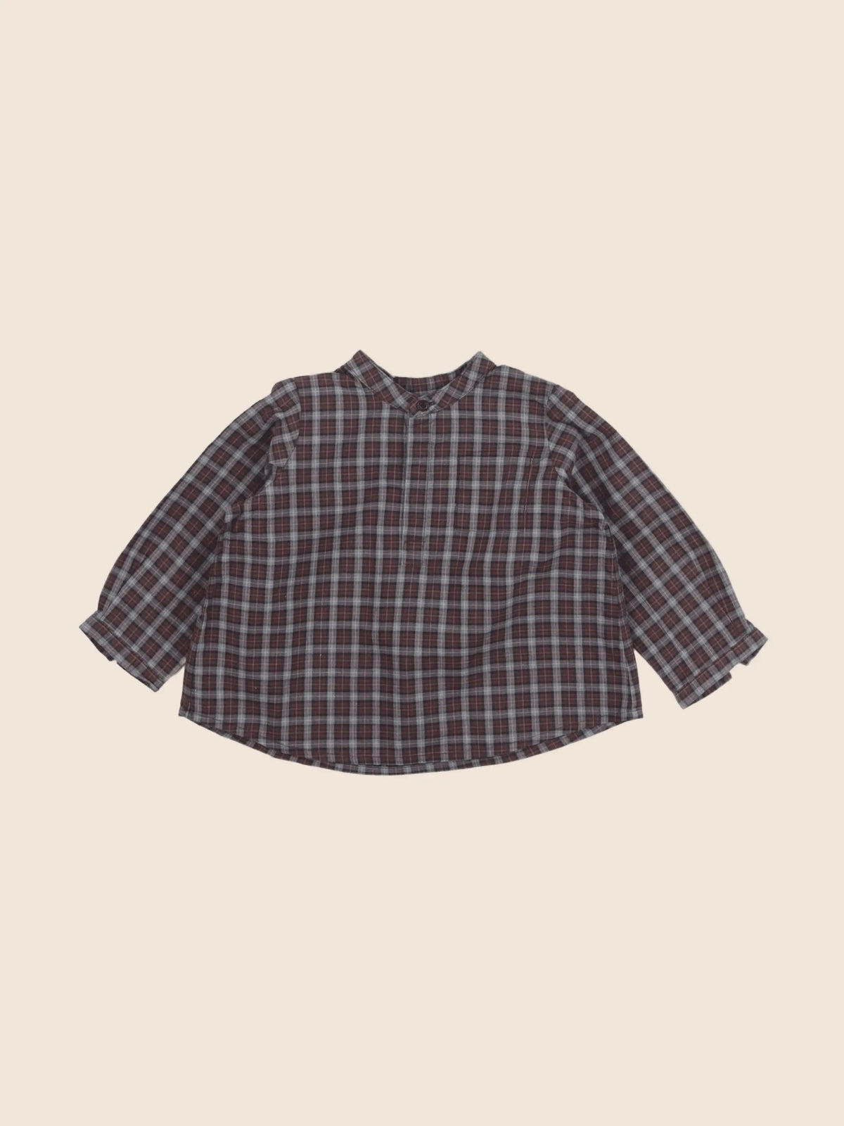 Bonpoint - chemise marron - 12 mois