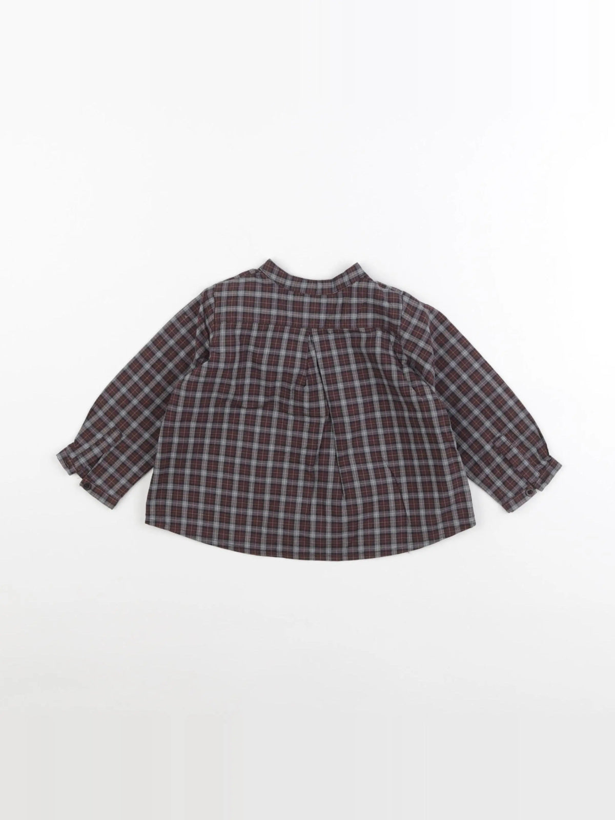 Bonpoint - chemise marron - 12 mois
