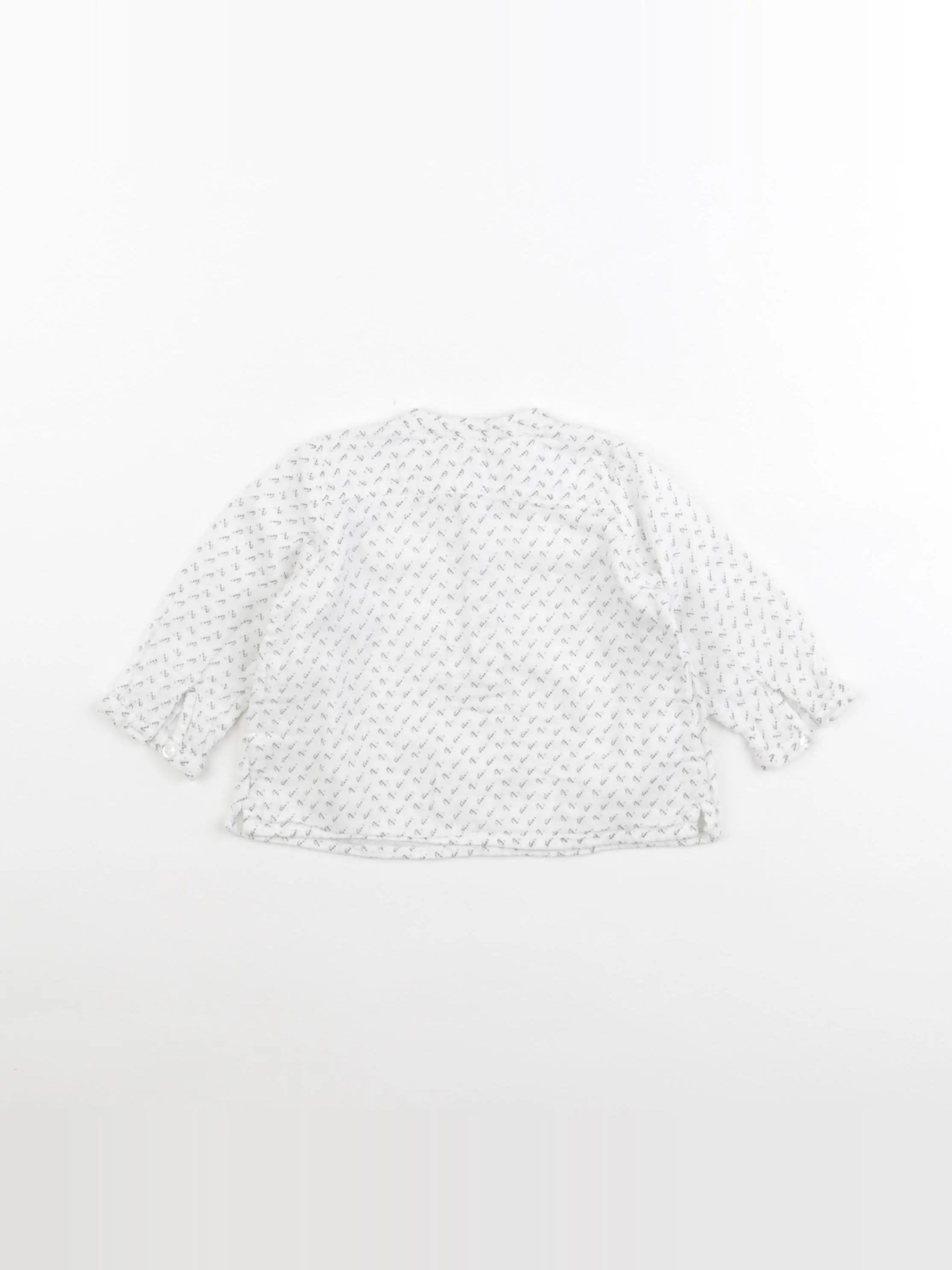 Bonpoint - blouse gris - 6 mois