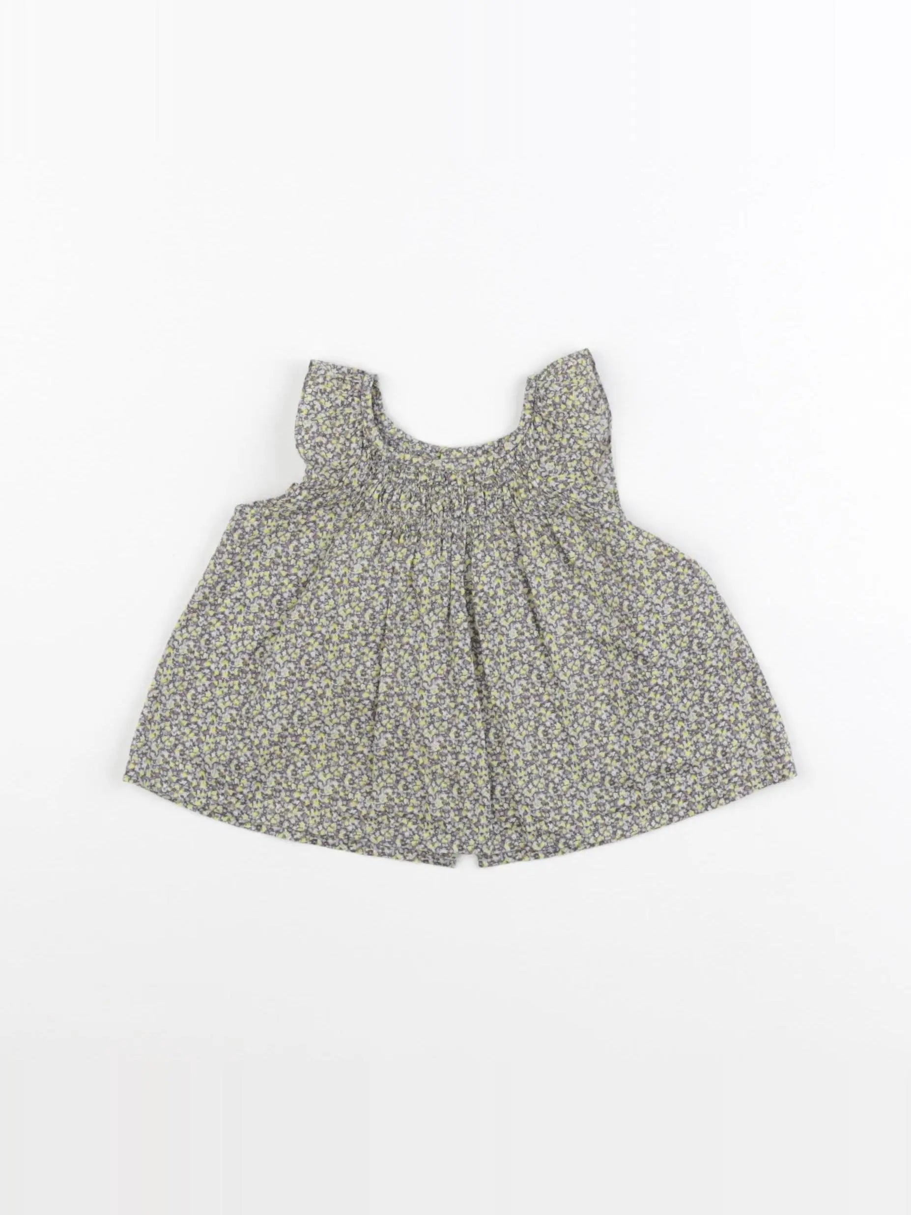 Bonpoint - blouse jaune - 6 mois