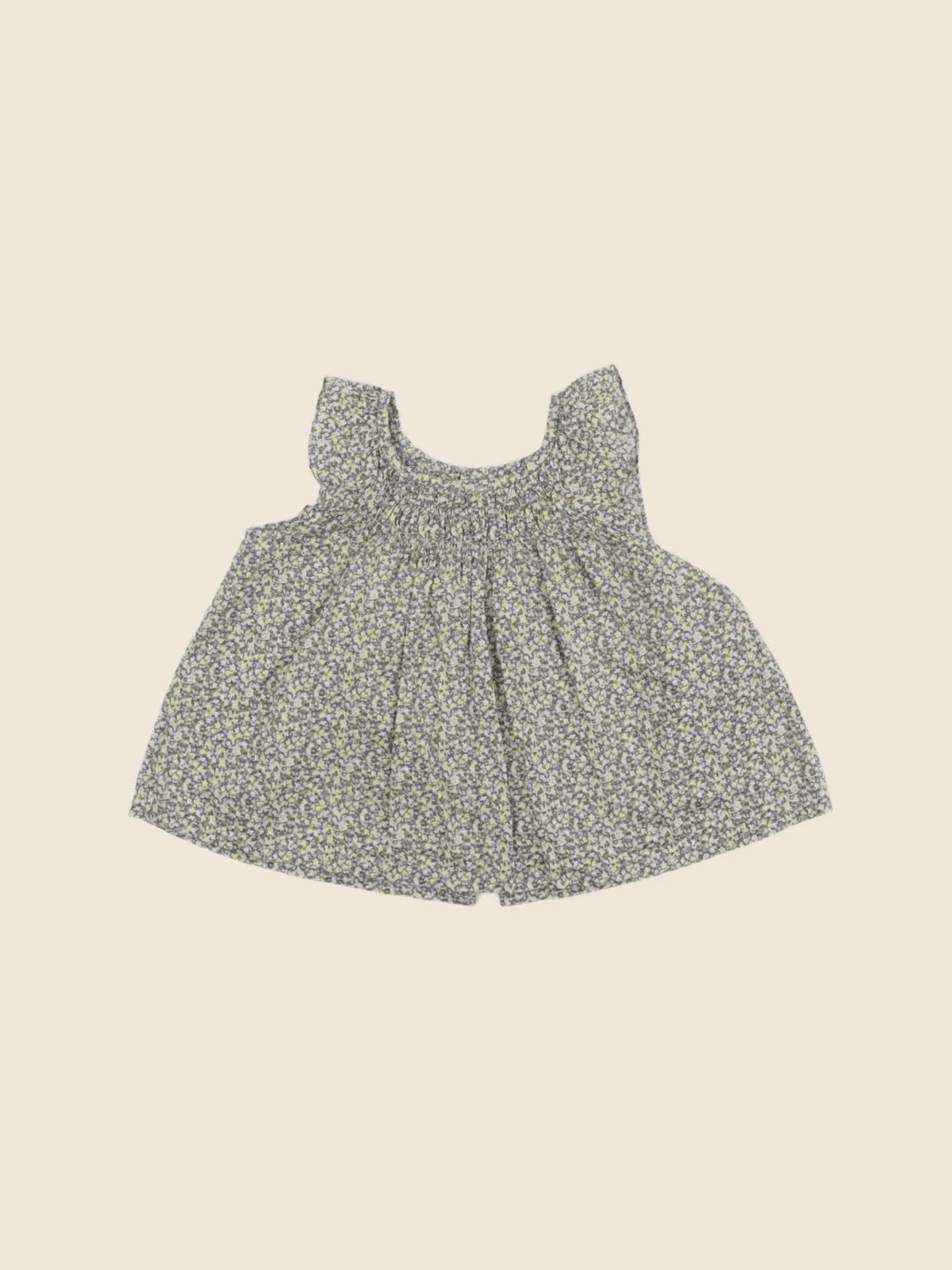 Bonpoint - blouse jaune - 6 mois