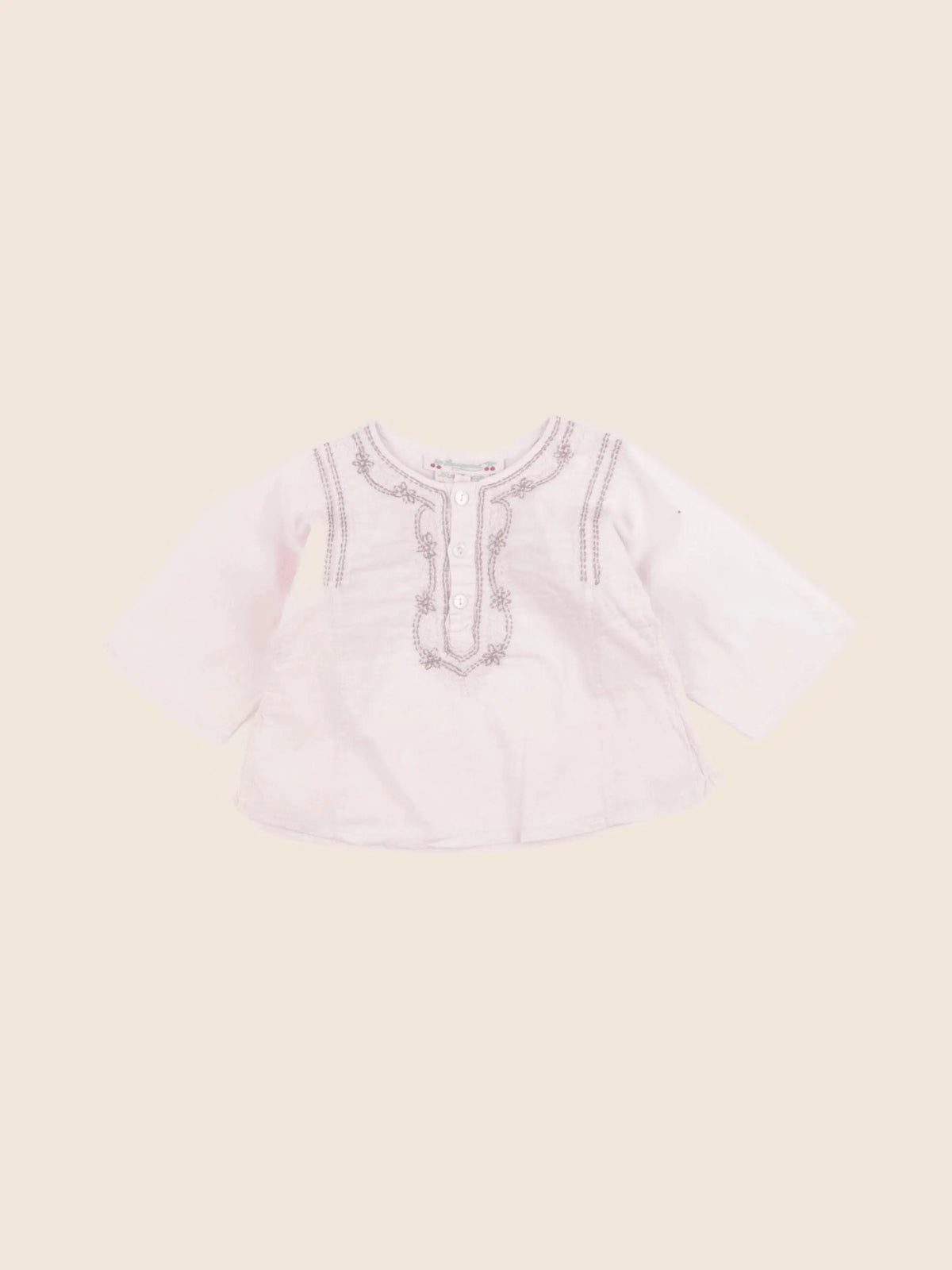 Bonpoint - blouse rose - 6 mois