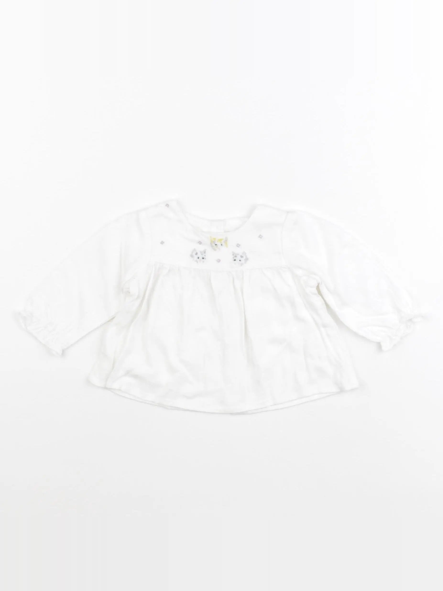 Tartine & Chocolat - blouse blanc - 3 mois