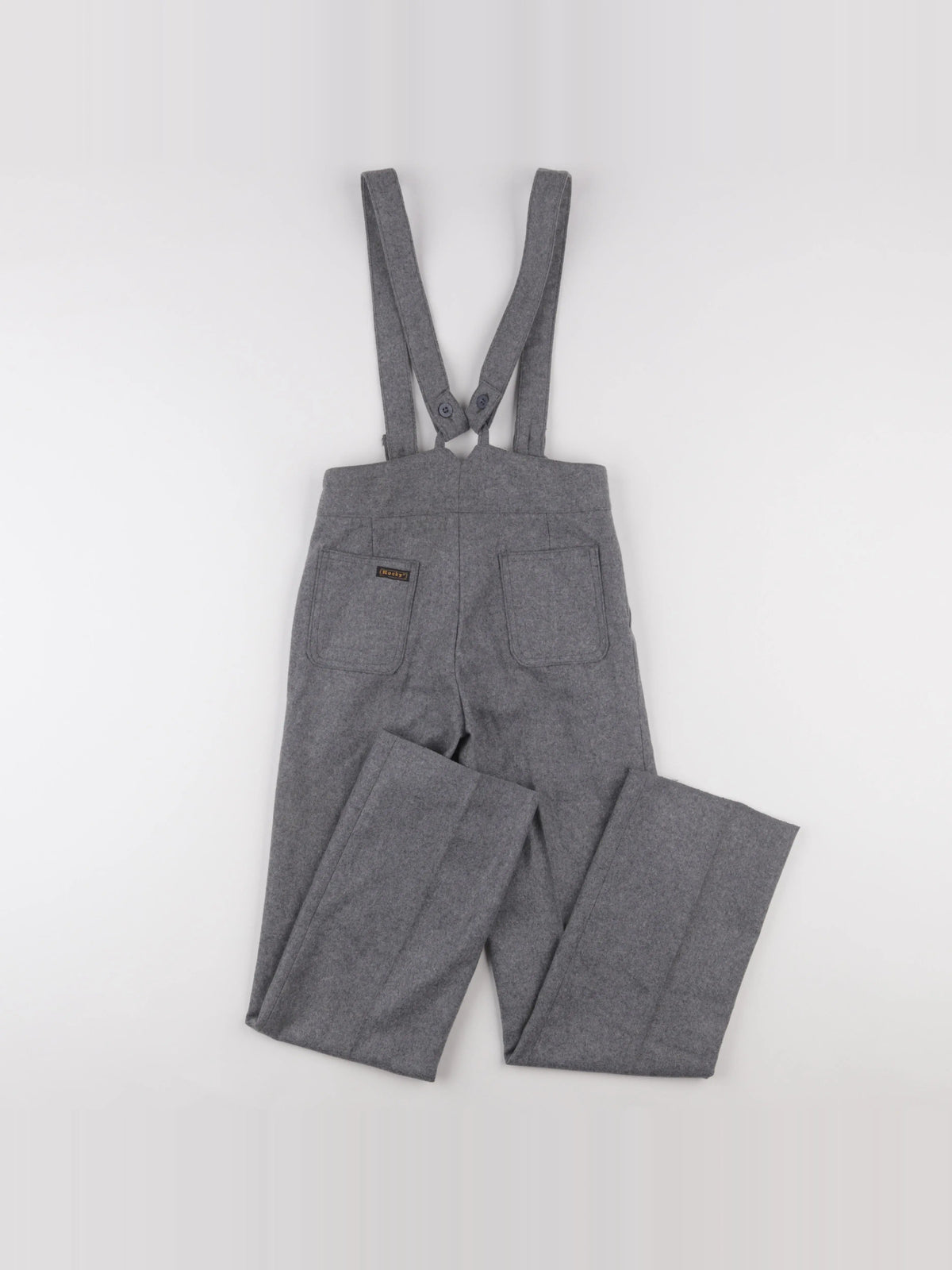 Vintage - salopette gris (état neuf) - 7 ans