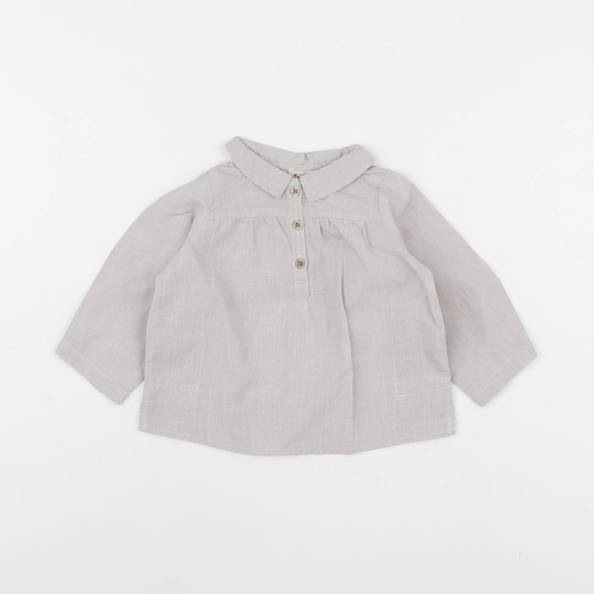 Bonpoint - blouse beige - 6 mois