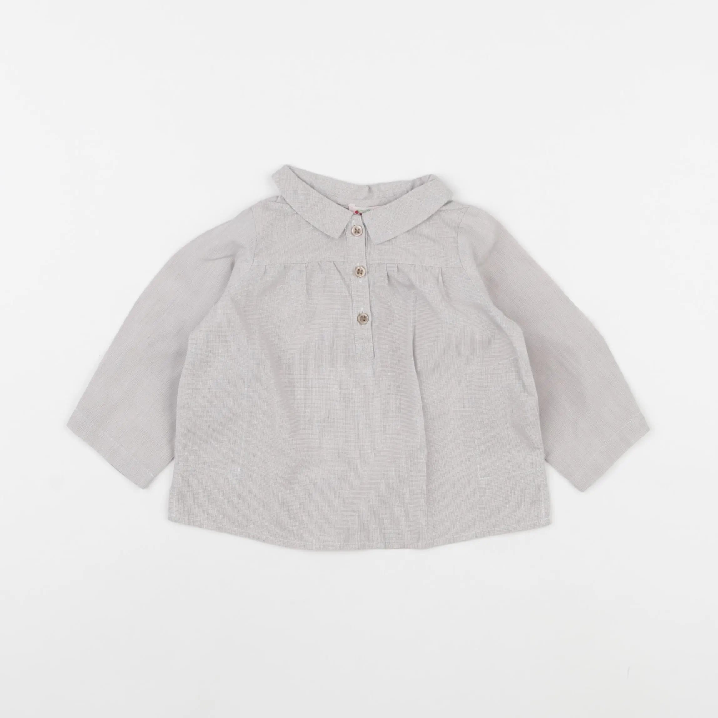 Bonpoint - blouse beige - 6 mois