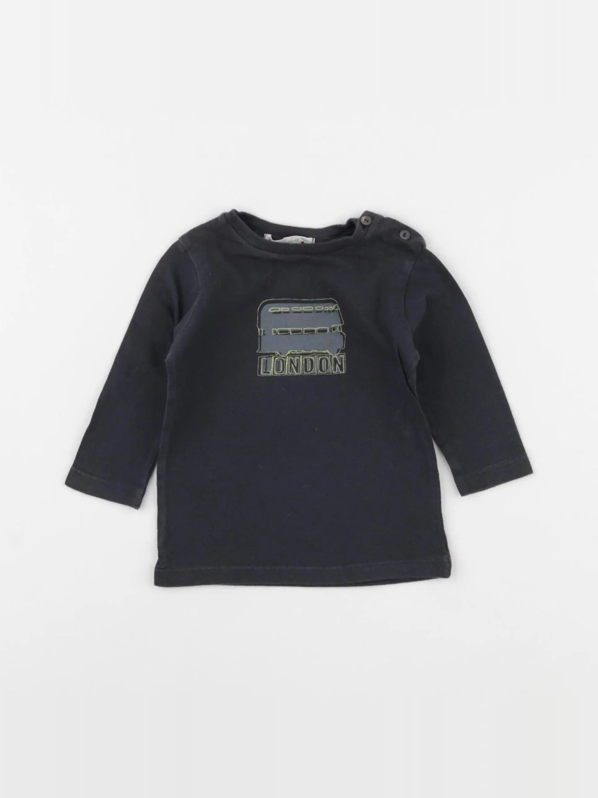 Bonpoint - tee-shirt gris - 6 mois