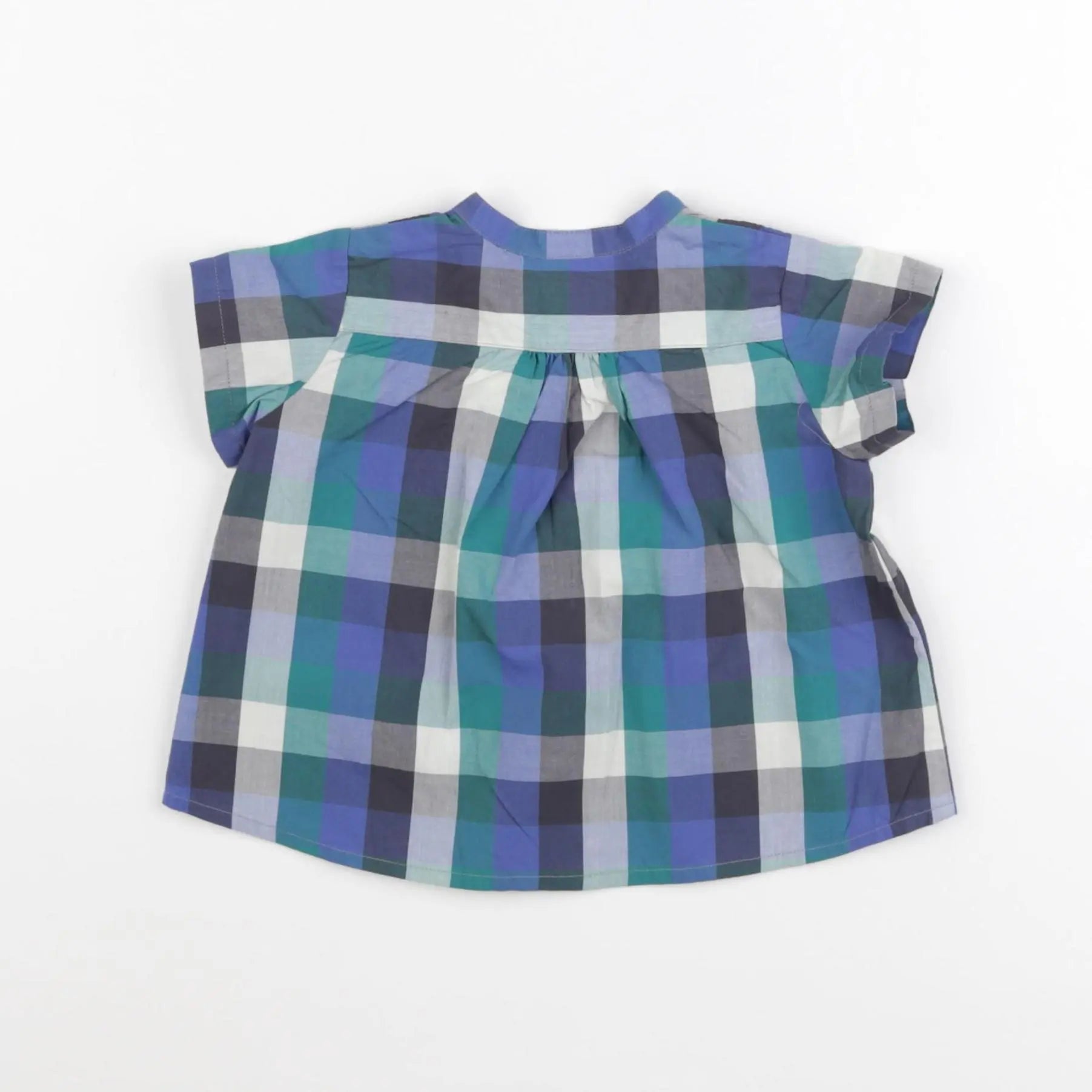 Bonpoint - chemise bleu - 12 mois