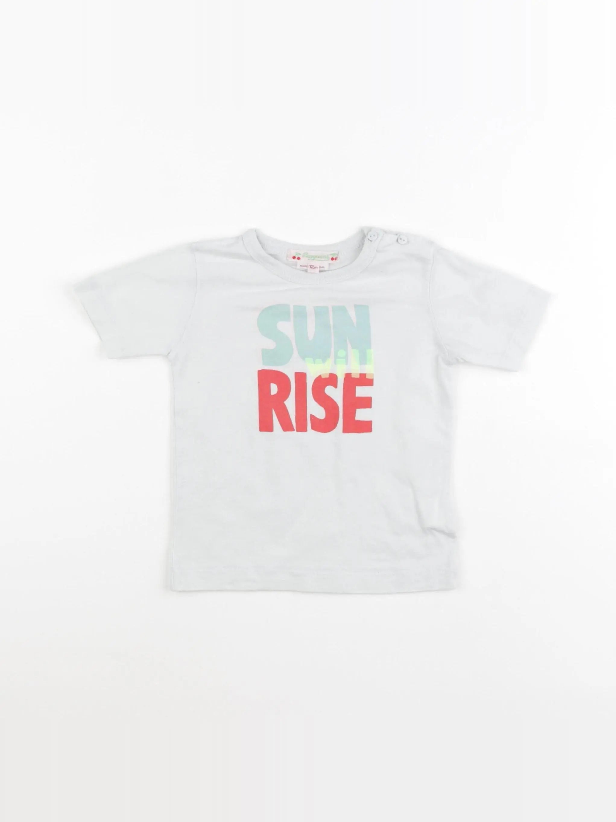 Bonpoint - tee-shirt multicolore - 12 mois