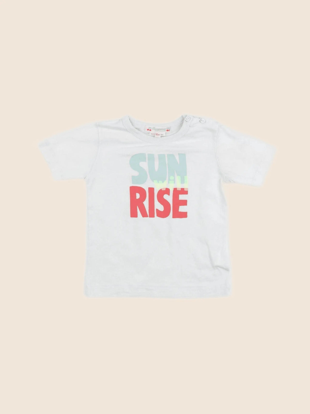 Bonpoint - tee-shirt multicolore - 12 mois