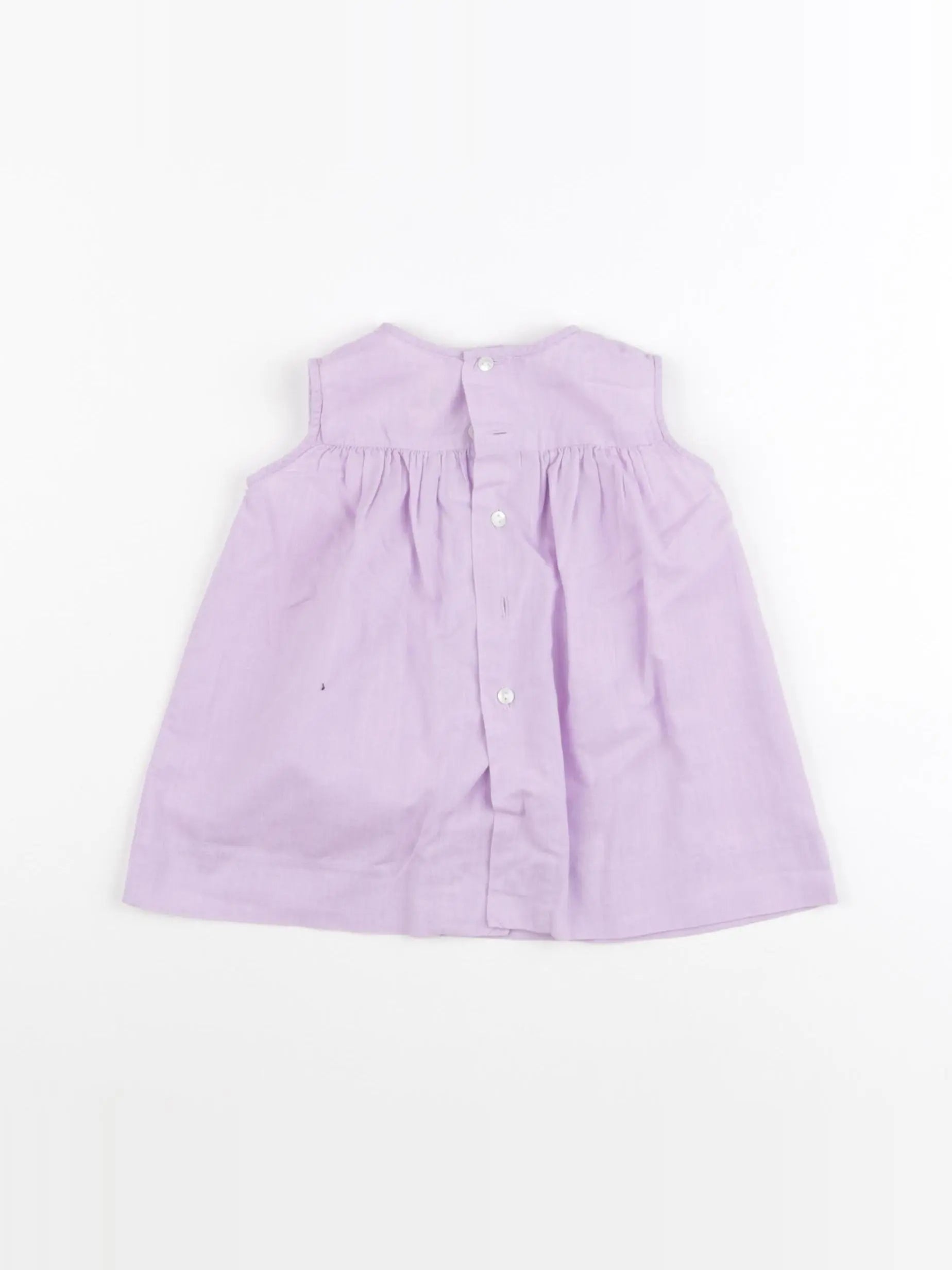 Bonpoint - robe violet - 6 mois