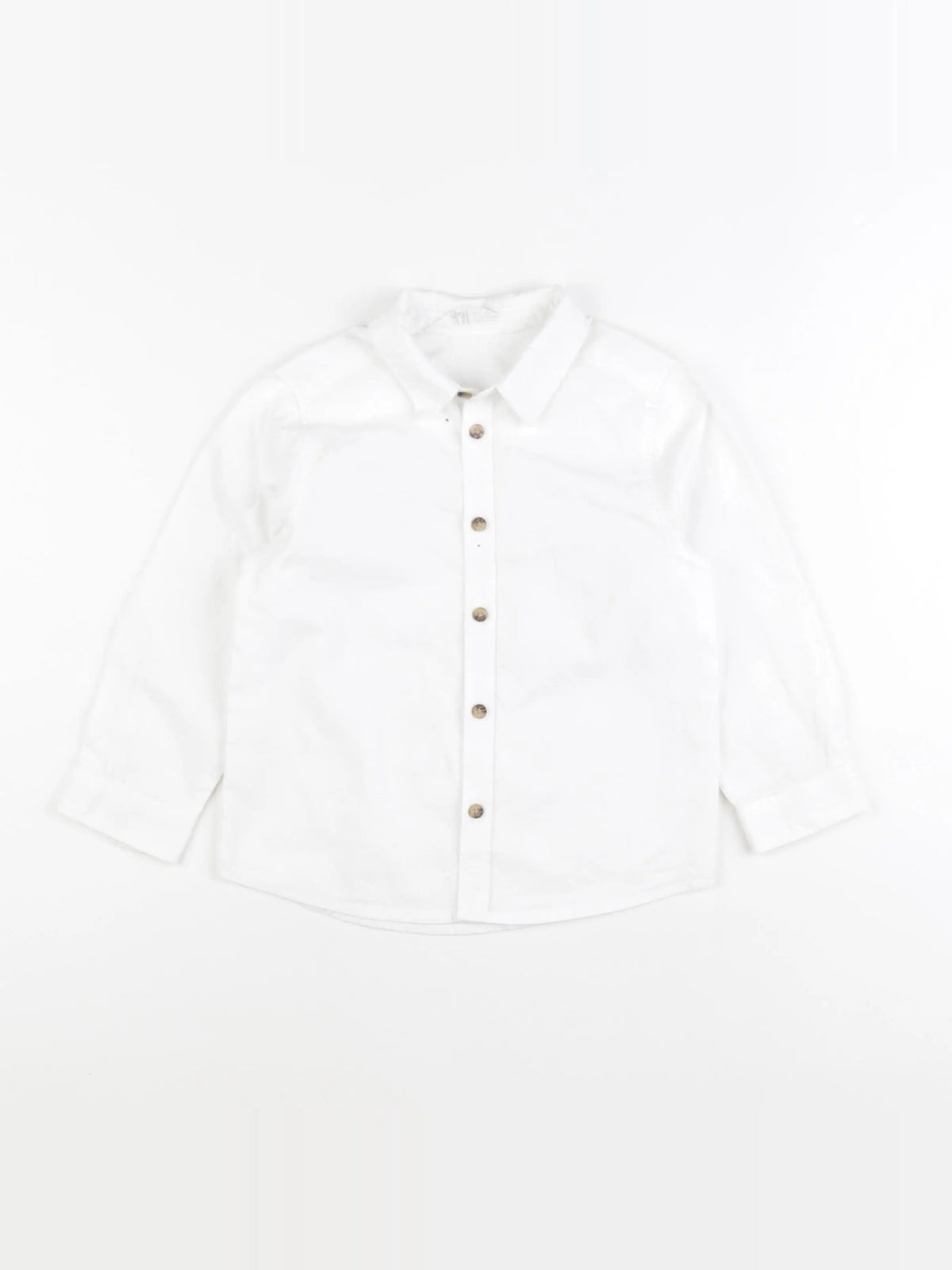 H&M - chemise blanc - 3/4 ans