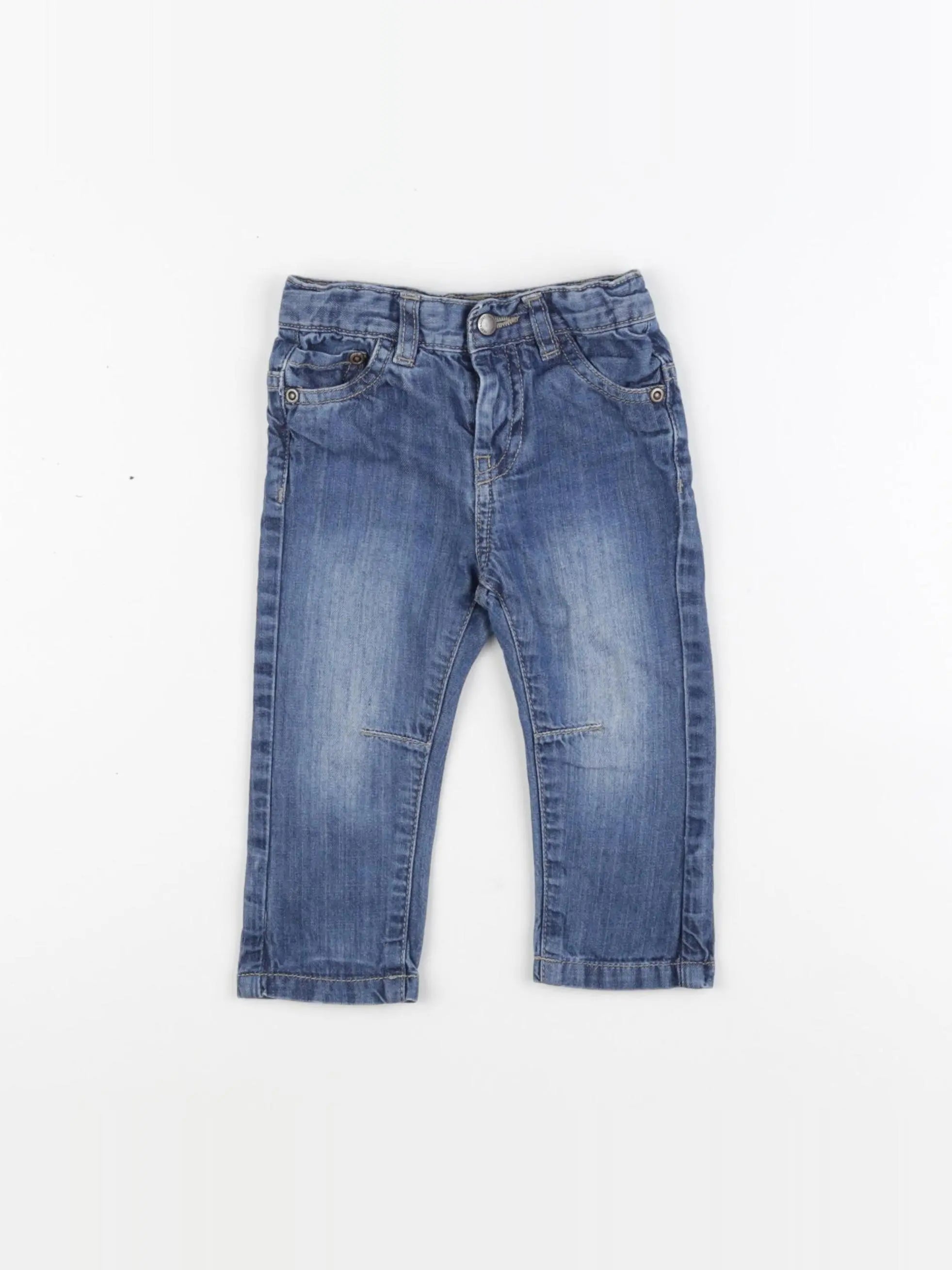 Vertbaudet - jean bleu - 9 mois