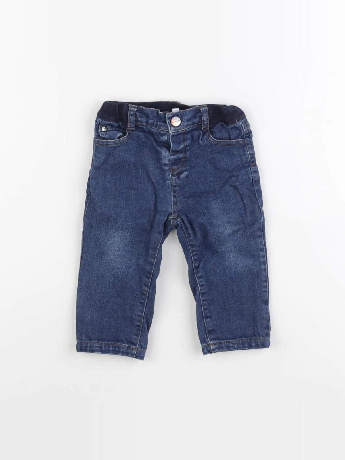 Jacadi - jean bleu - 12 mois