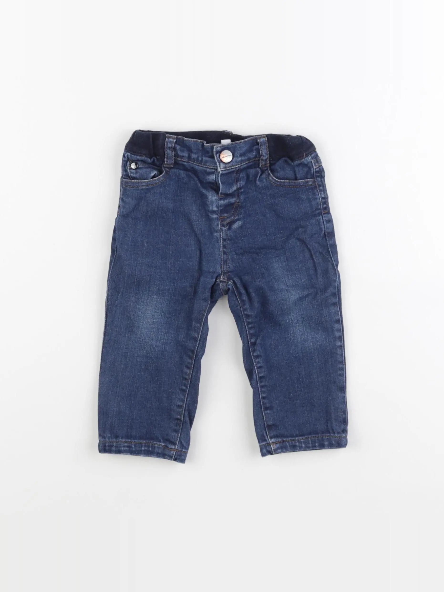 Jacadi - jean bleu - 12 mois