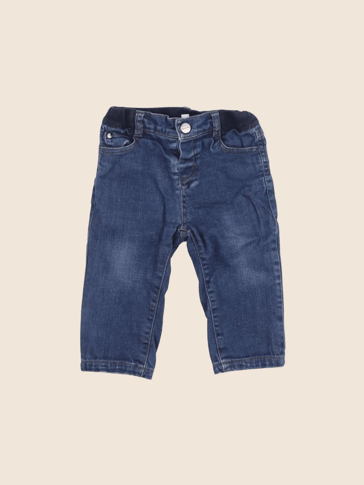 Jacadi - jean bleu - 12 mois