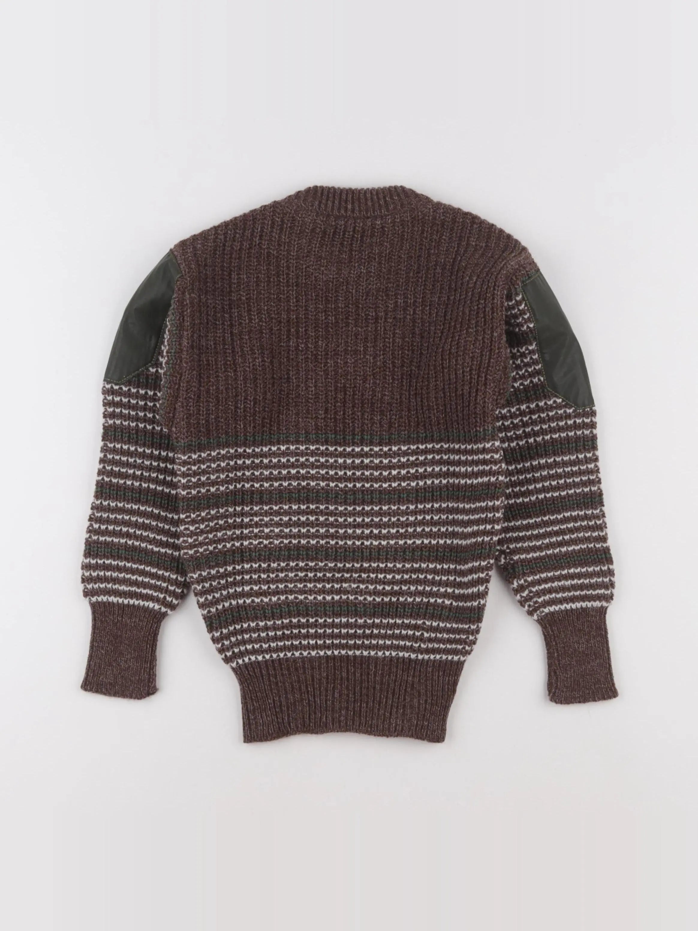 Vintage - pull marron - 8 ans