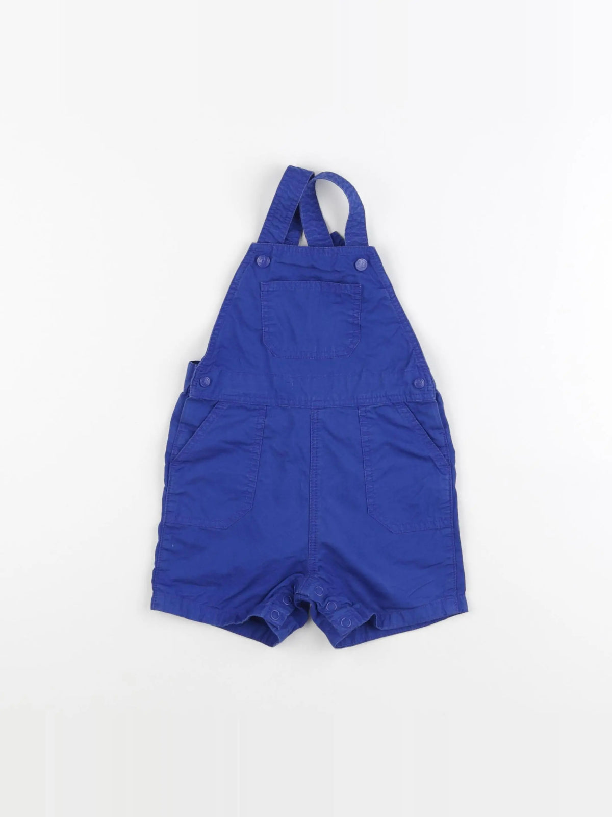 Petit Bateau - salopette bleu - 12 mois