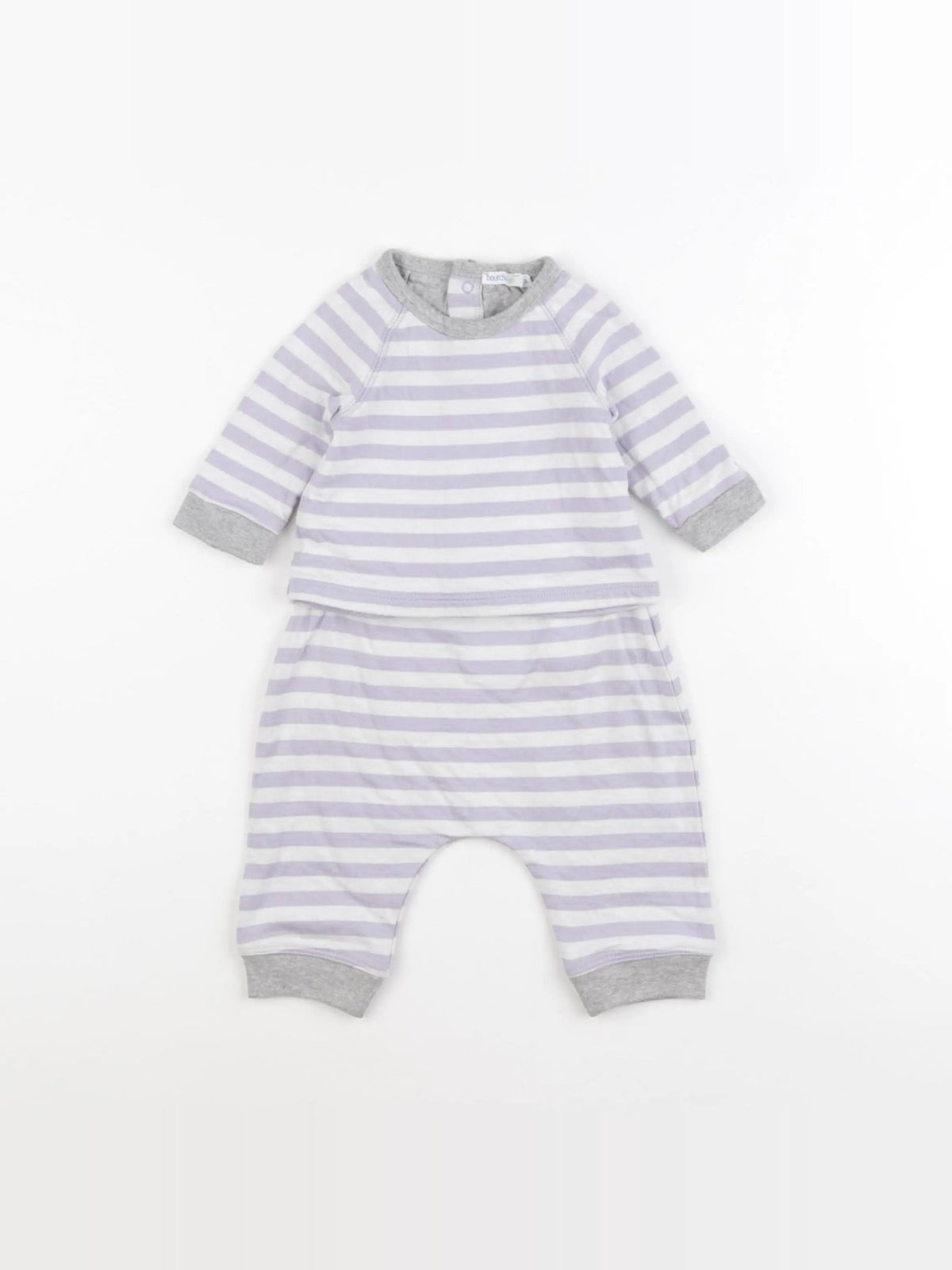 Boutchou - ensemble violet - 3 mois