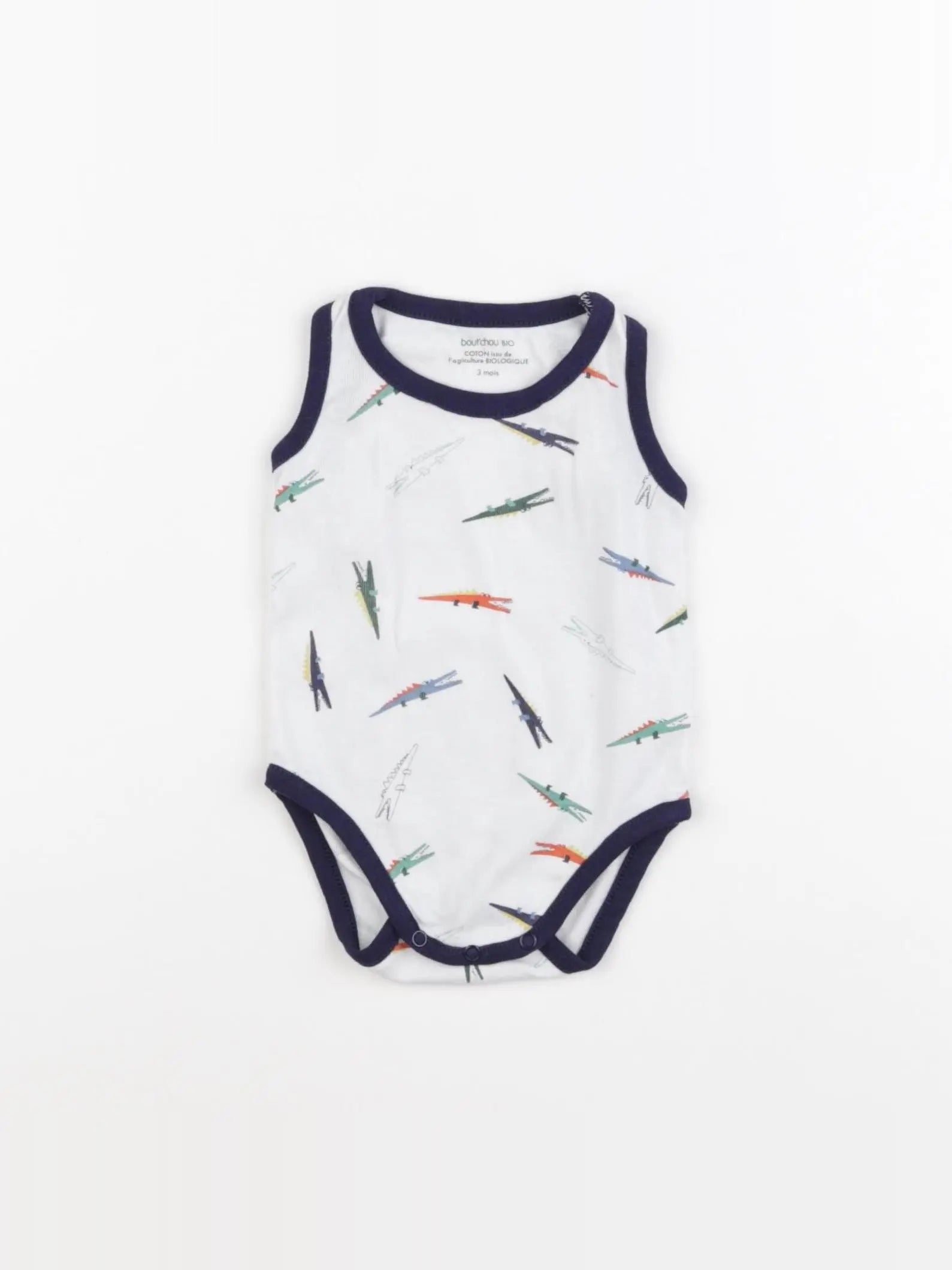Boutchou - body blanc - 3 mois