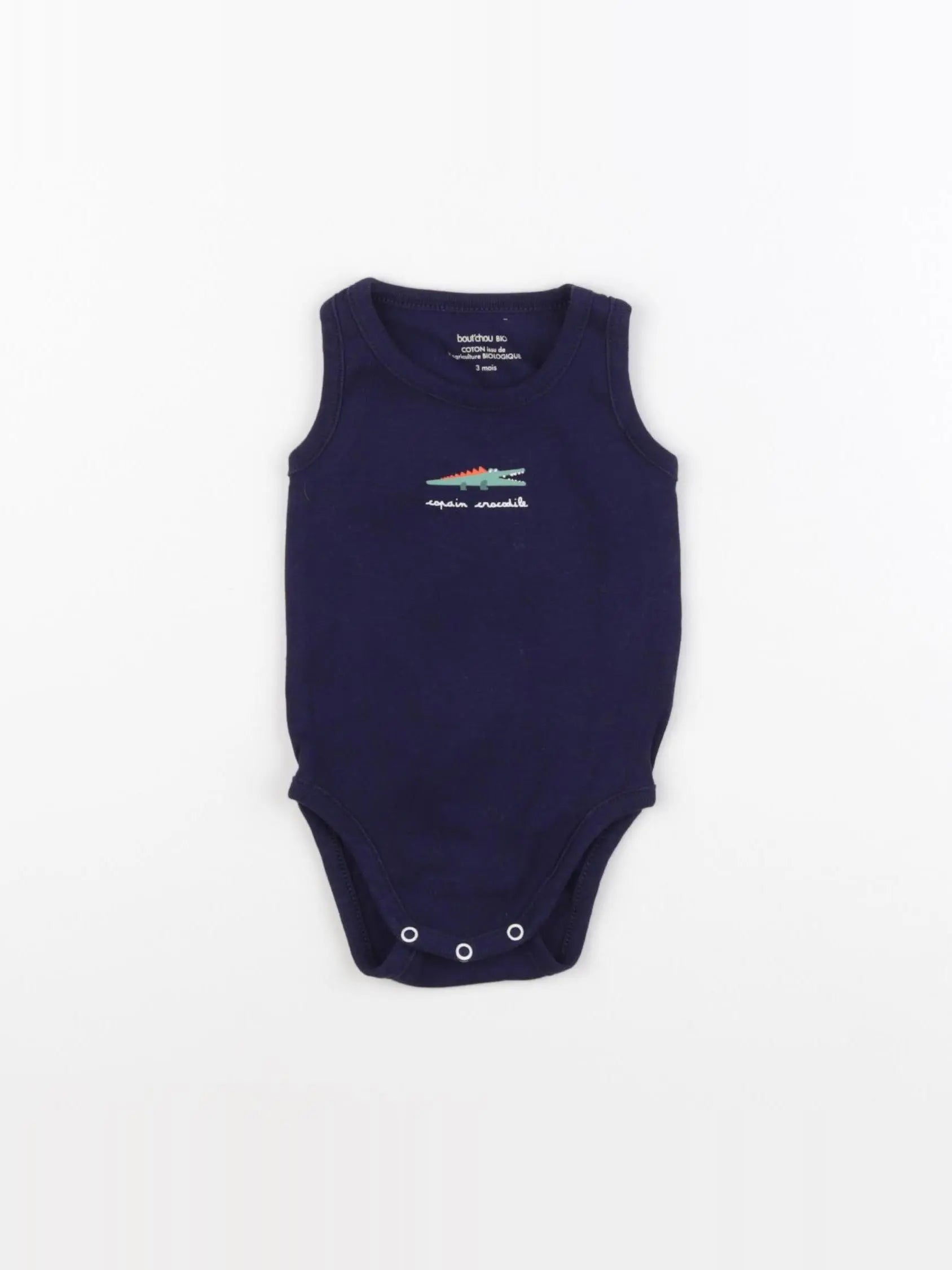 Boutchou - body bleu - 3 mois