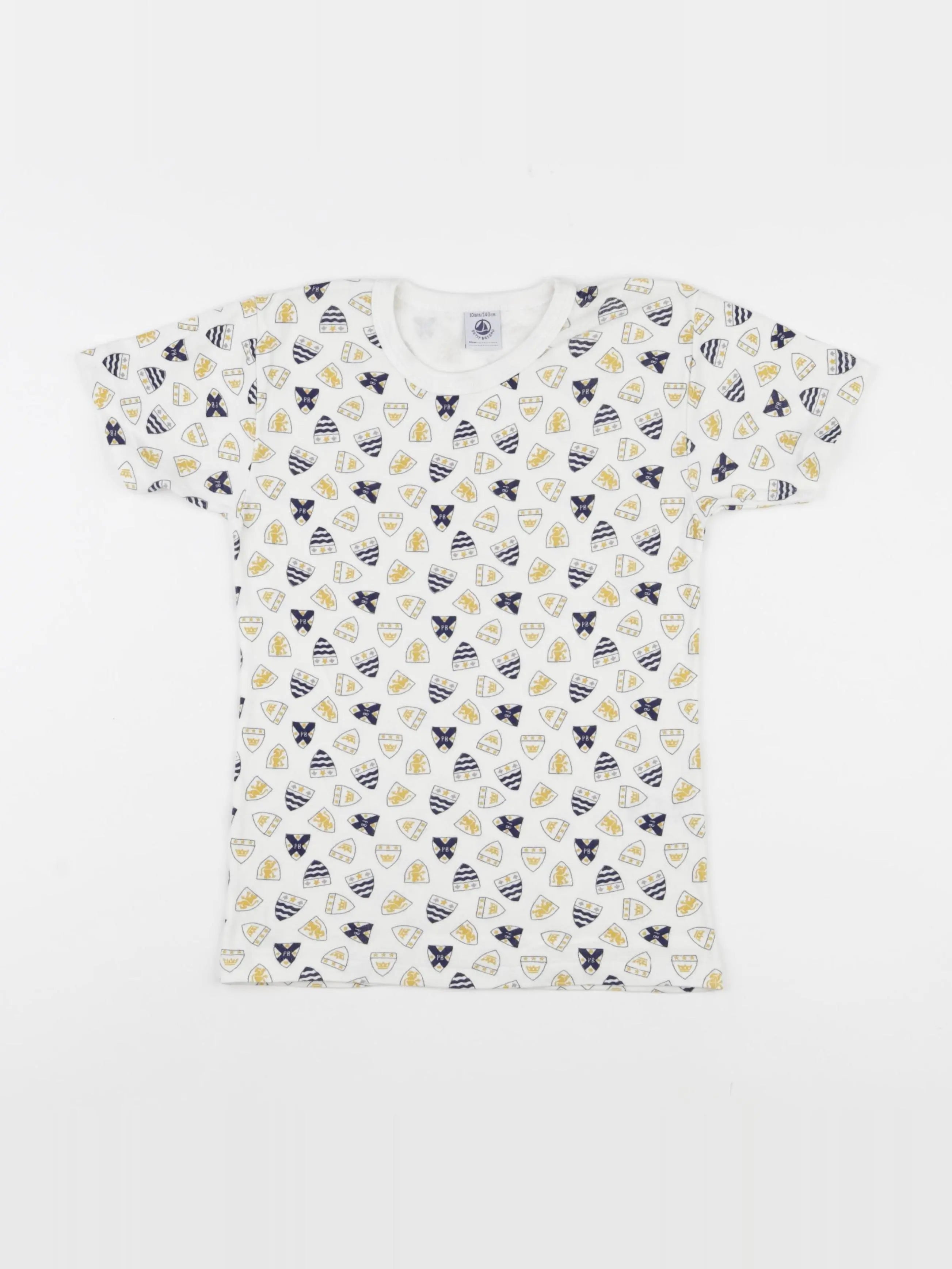 Petit Bateau - tee-shirt multicolore - 10 ans