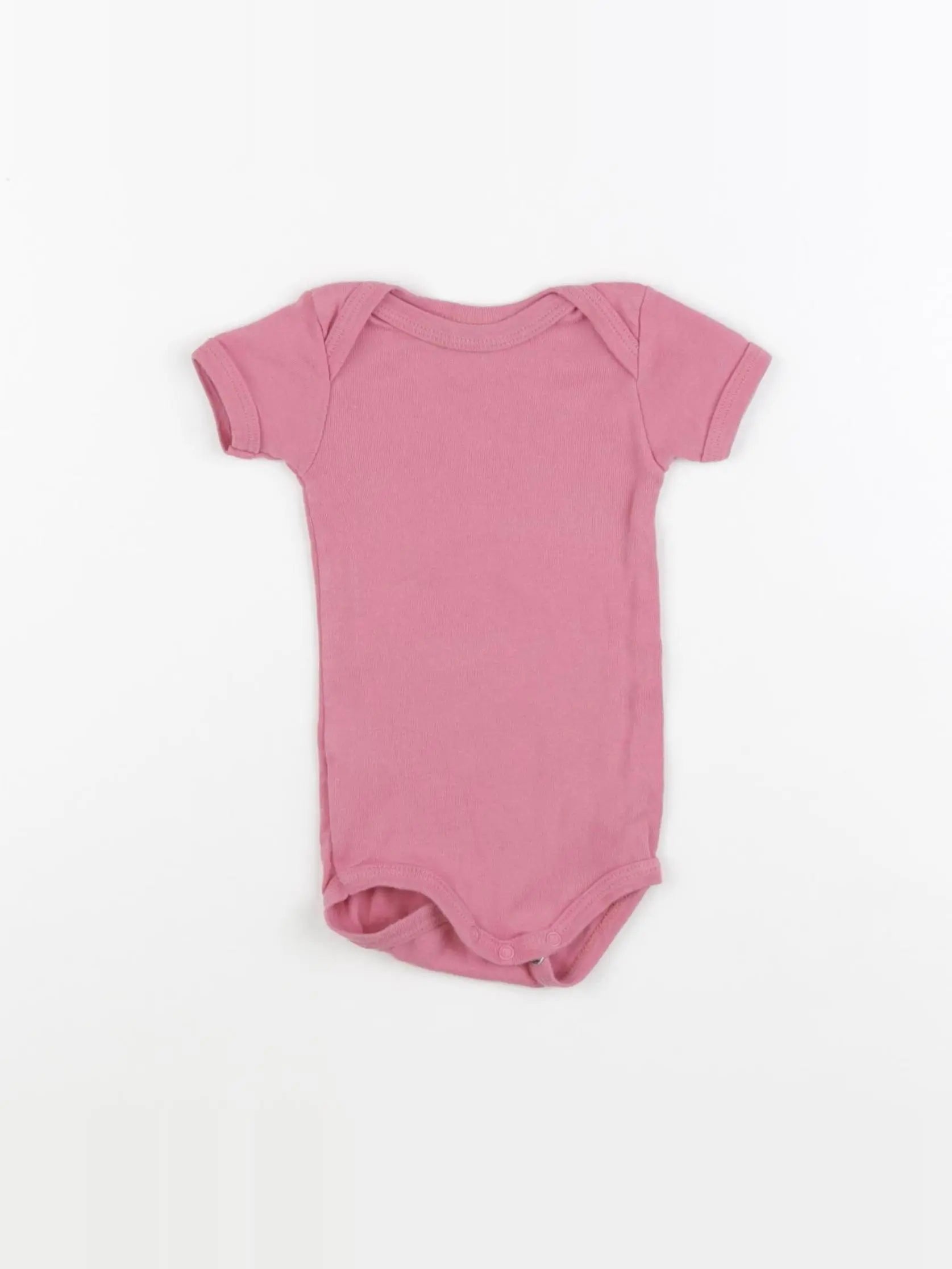 Petit Bateau - body rose - 3 mois