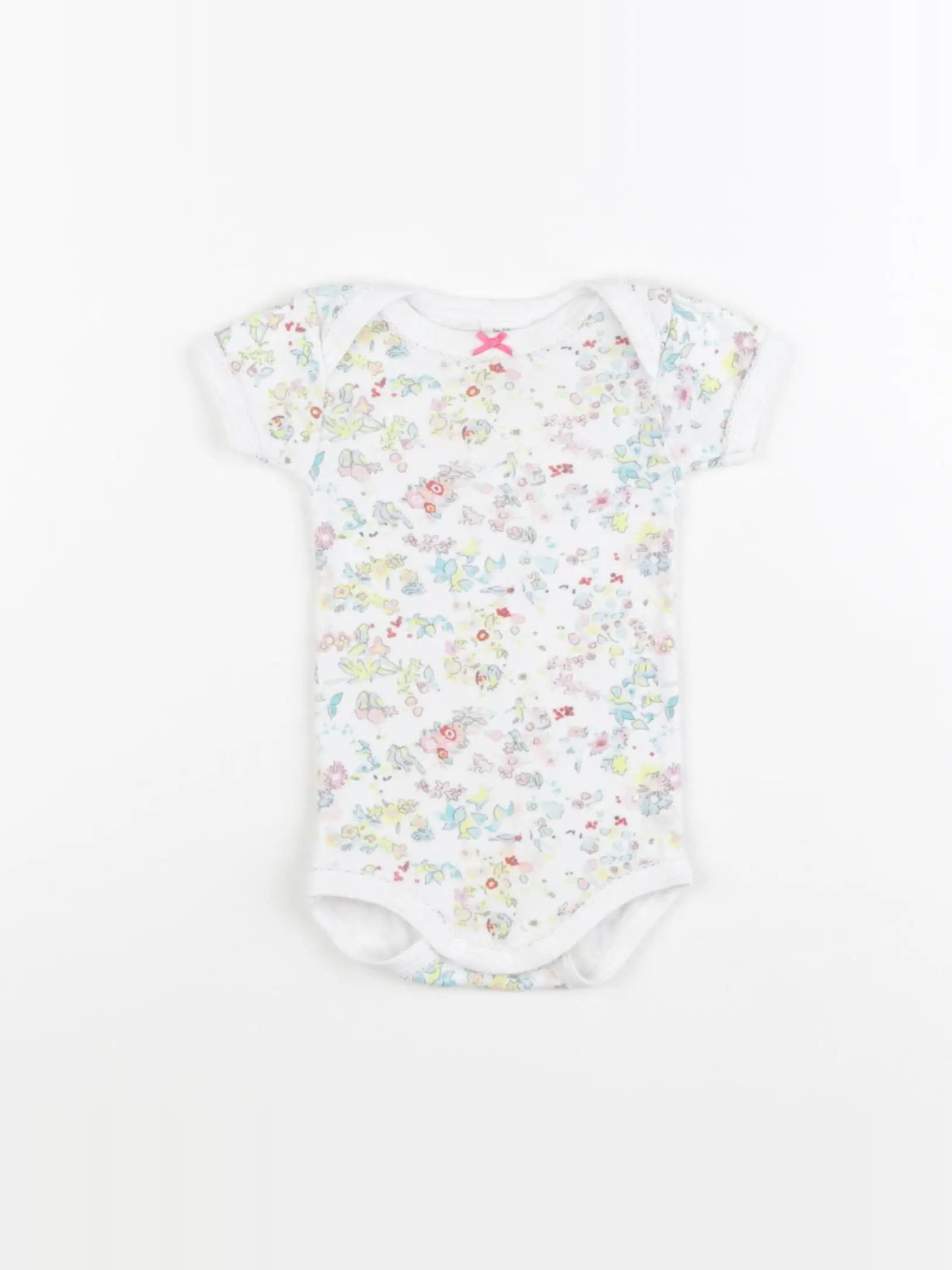 Petit Bateau - body blanc - 3 mois
