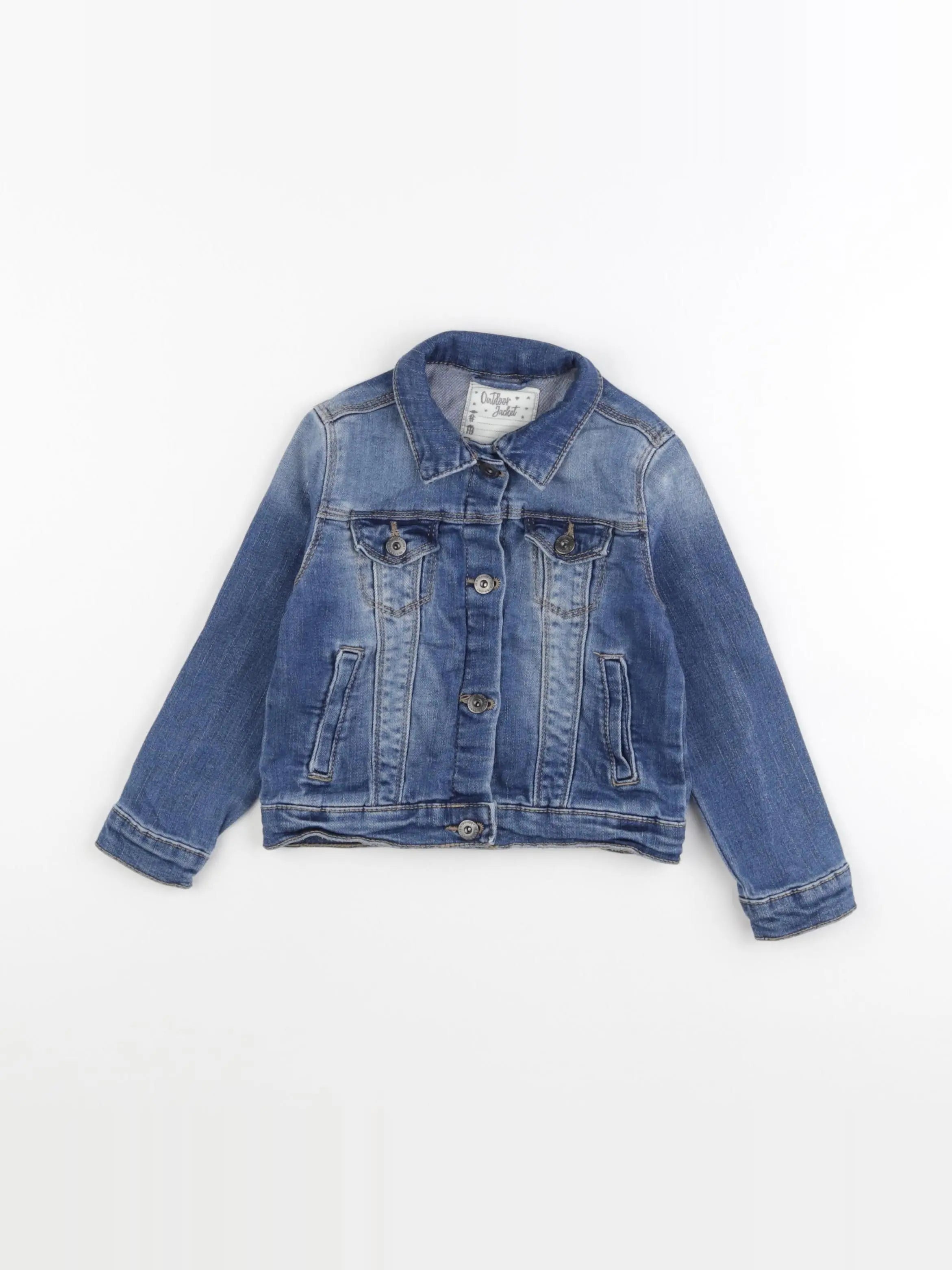 Vertbaudet - veste bleu - 3 ans