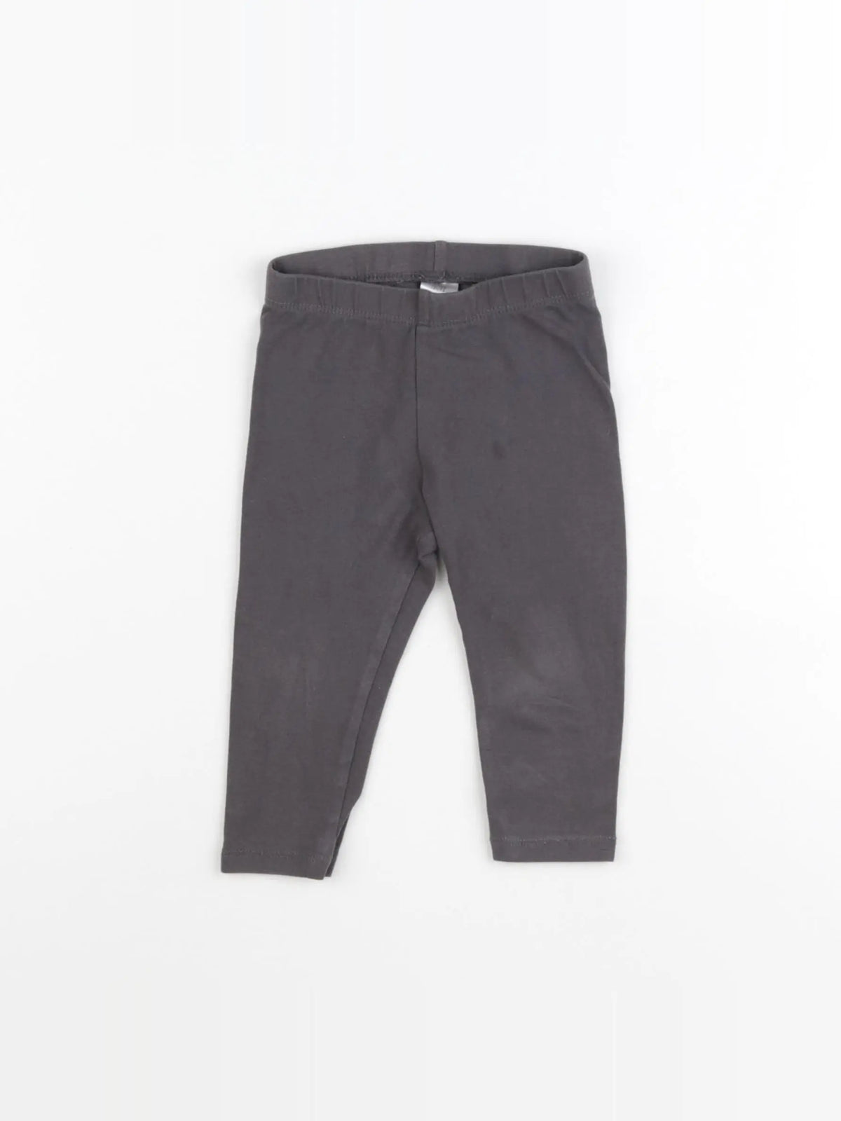 H&M - legging gris - 6/9 mois