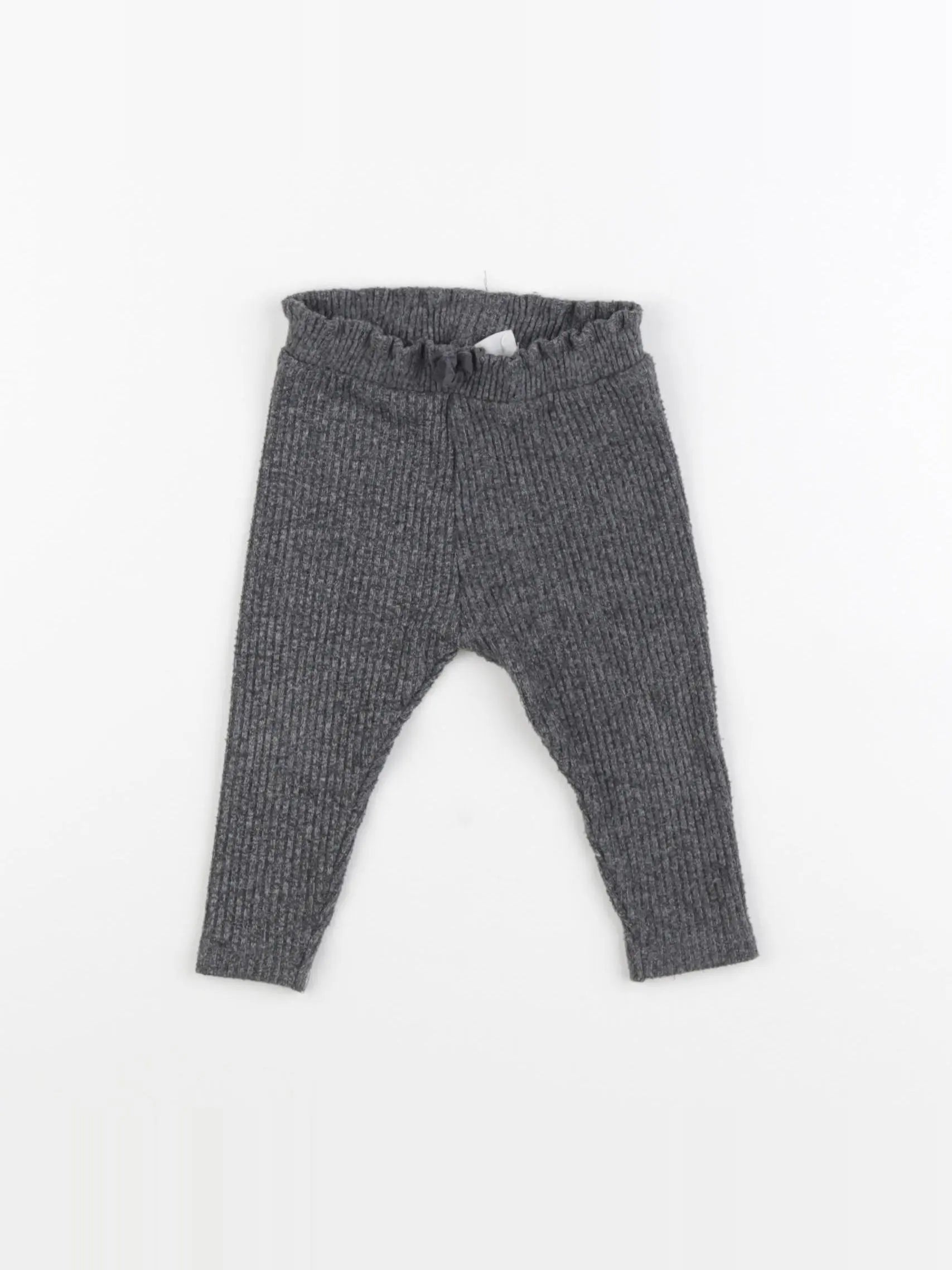 Zara - legging gris - 3/6 mois