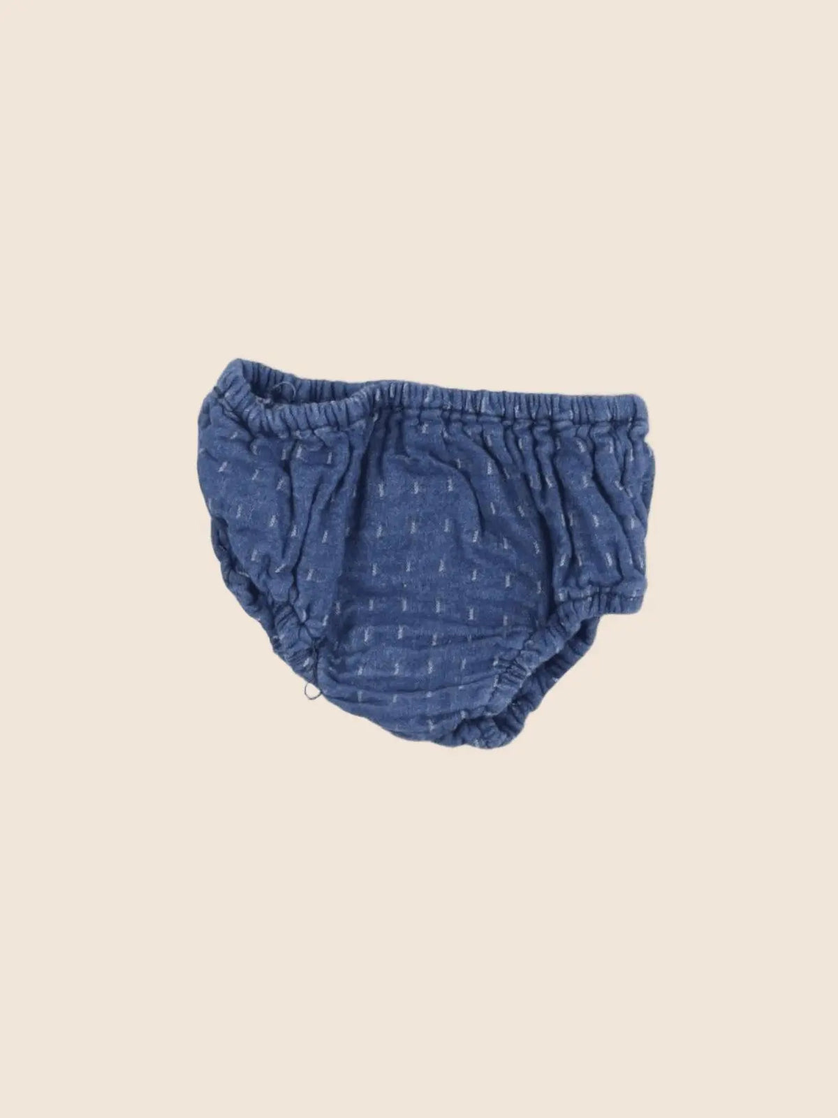 Zara - bloomer bleu - 6/9 mois