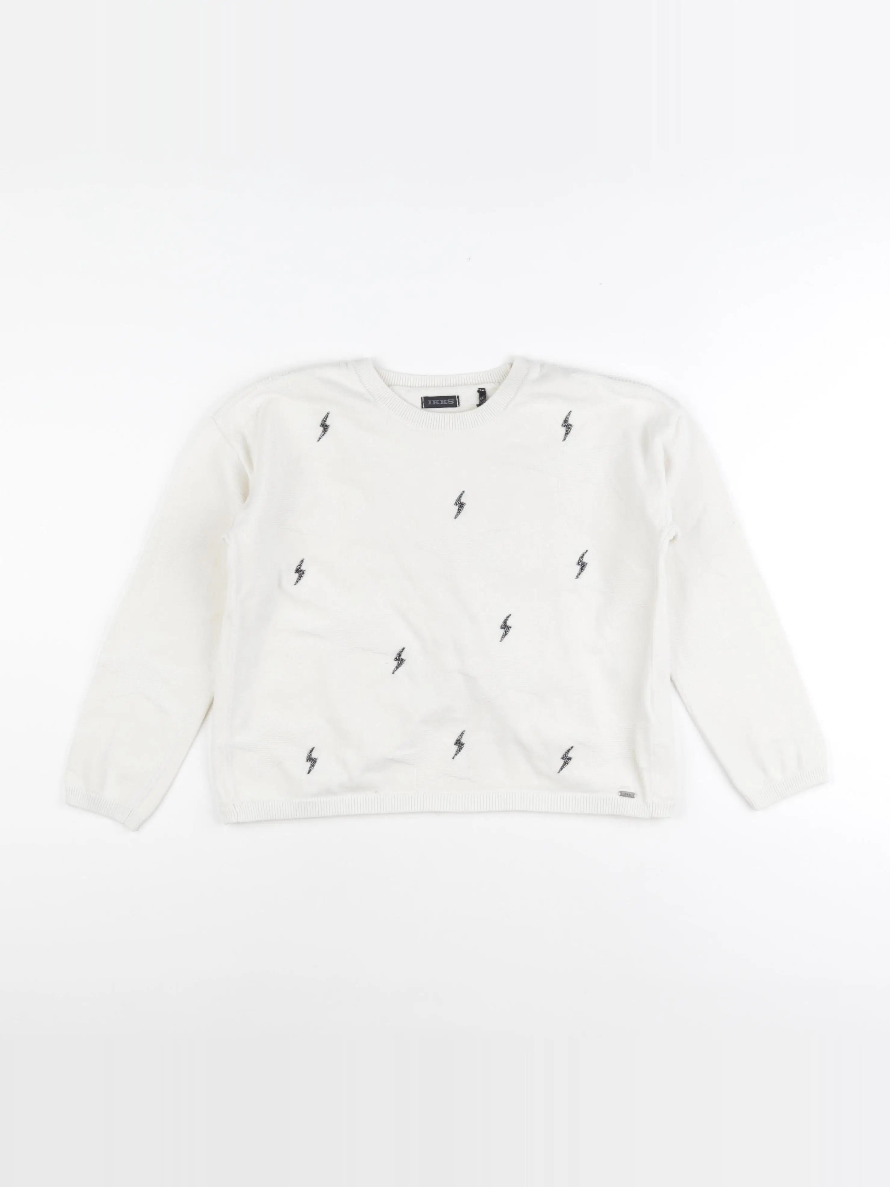 IKKS - pull beige - 8 ans