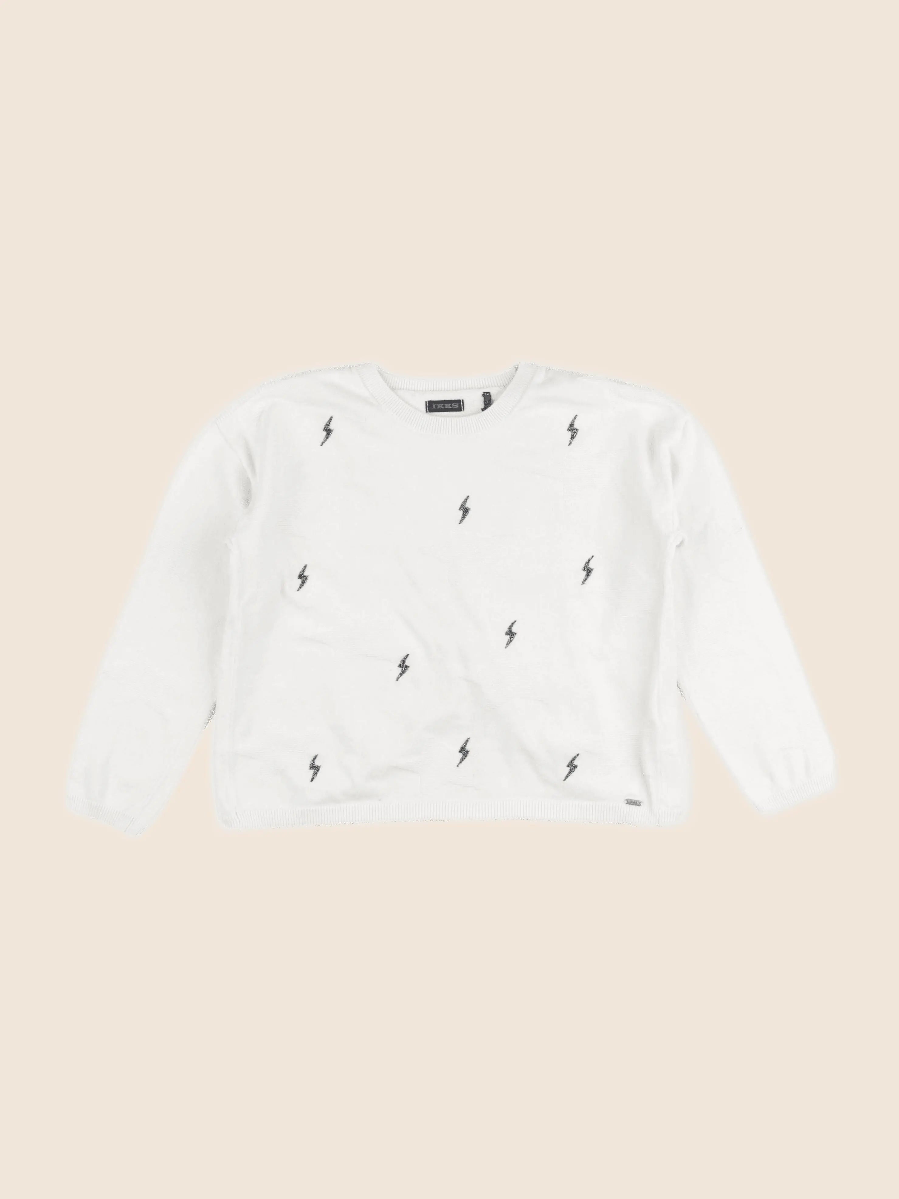 IKKS - pull beige - 8 ans