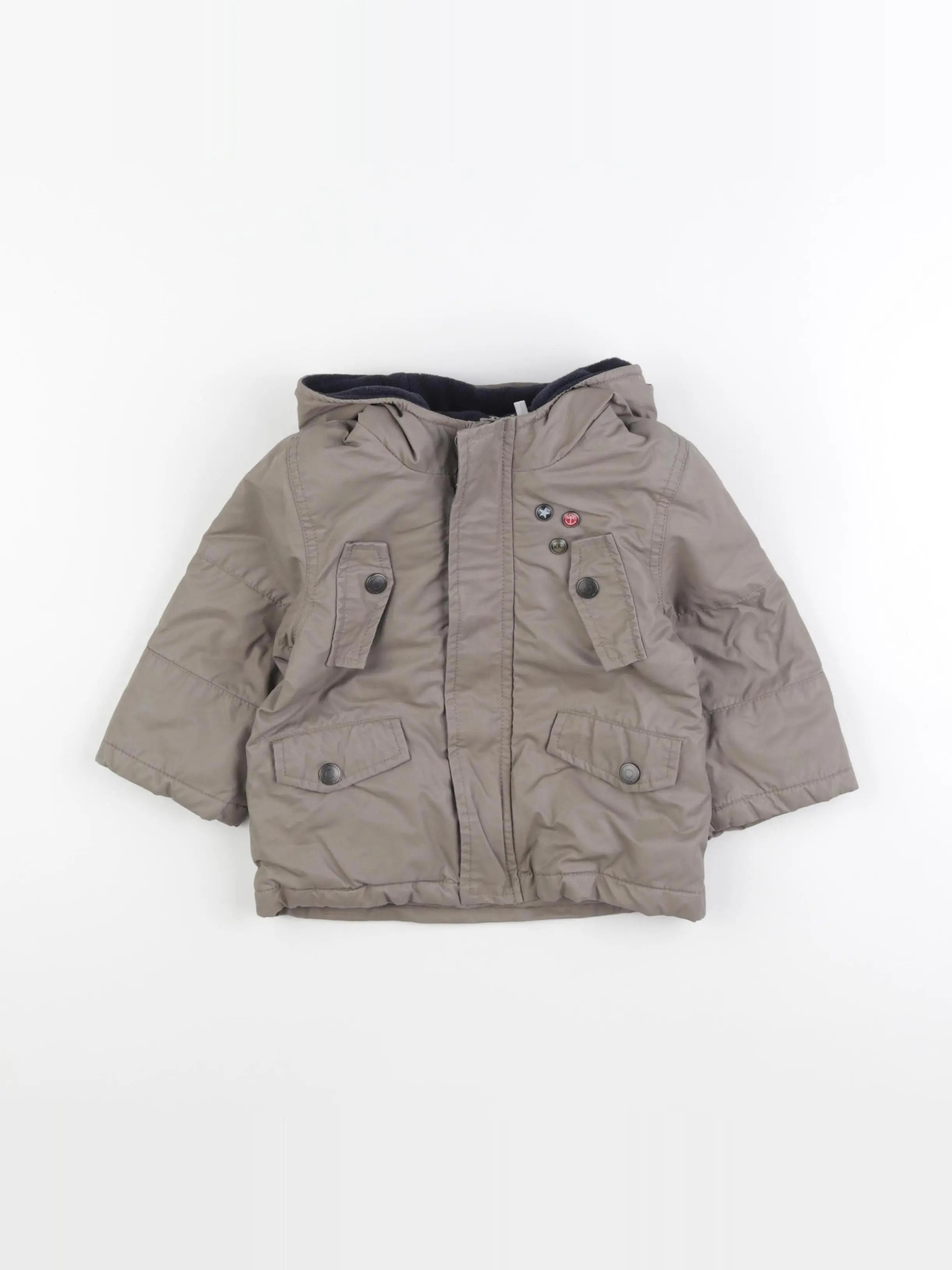 IKKS - parka vert - 18 mois