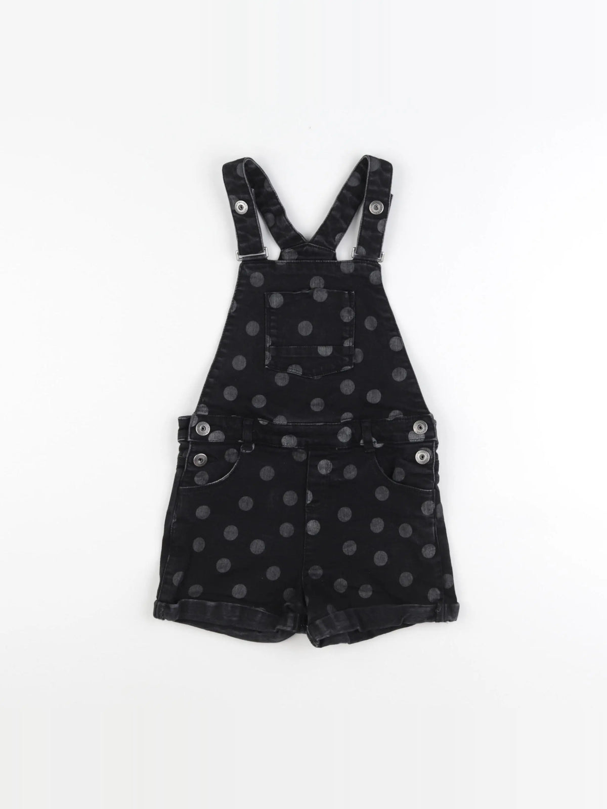 Vertbaudet - salopette noir - 7 ans