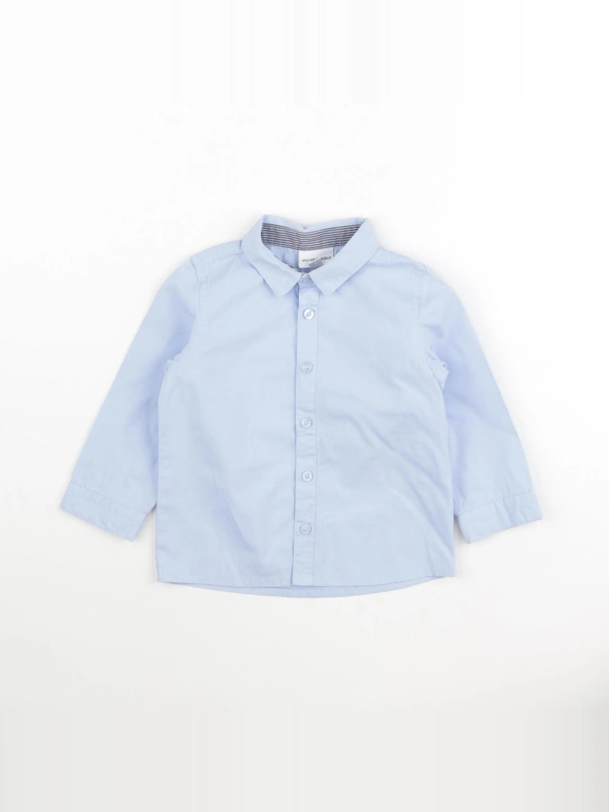 Vertbaudet - chemise bleu - 18 mois