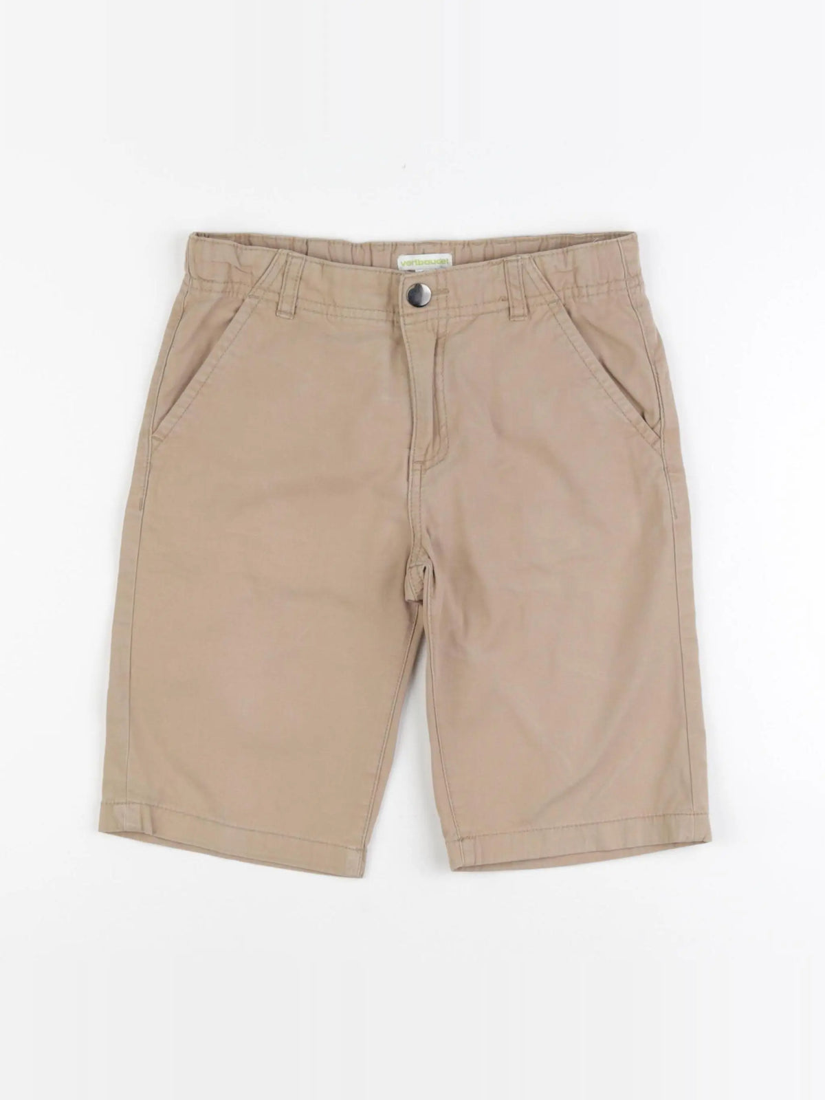Vertbaudet - short beige - 10 ans