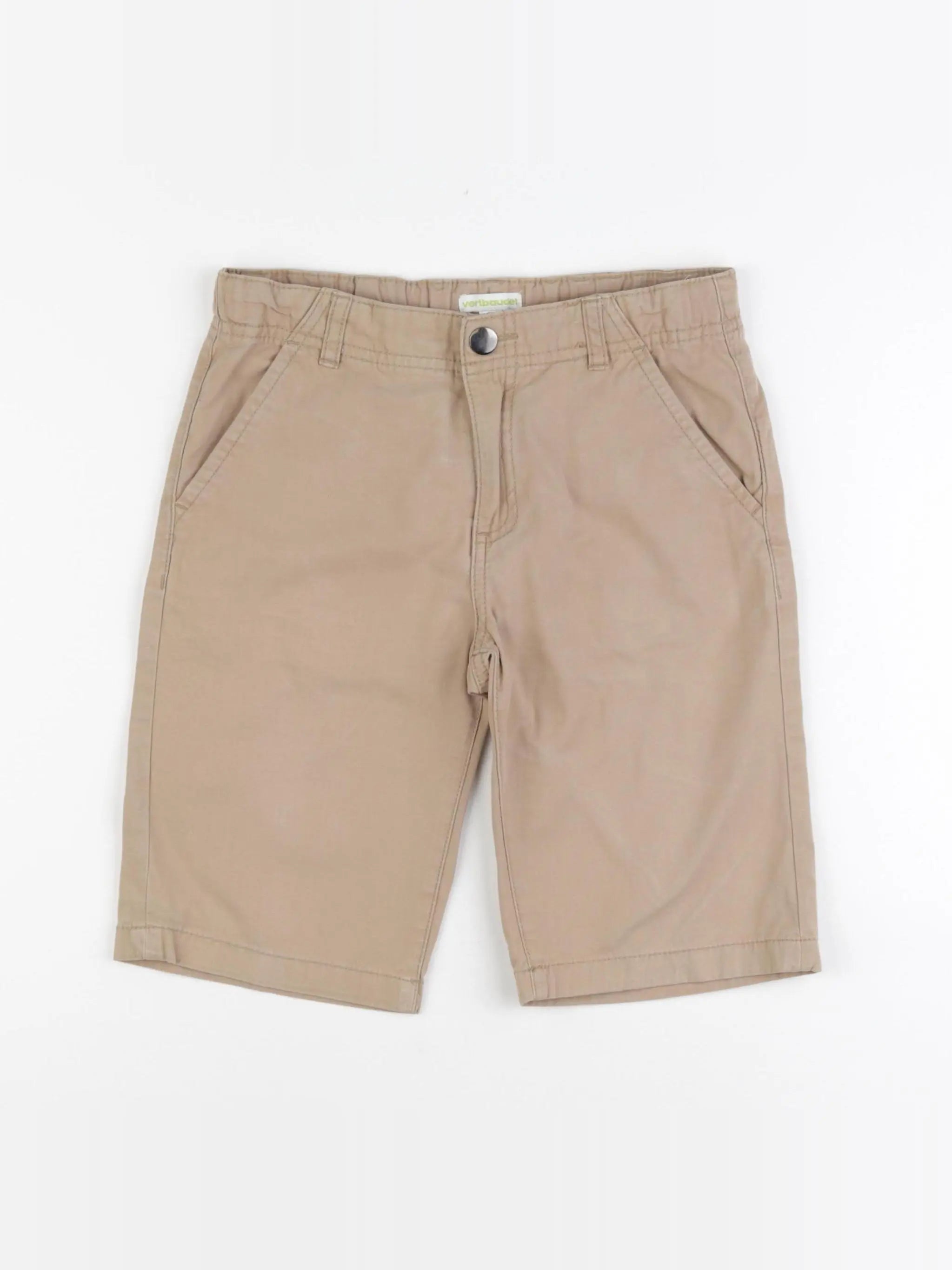 Vertbaudet - short beige - 10 ans